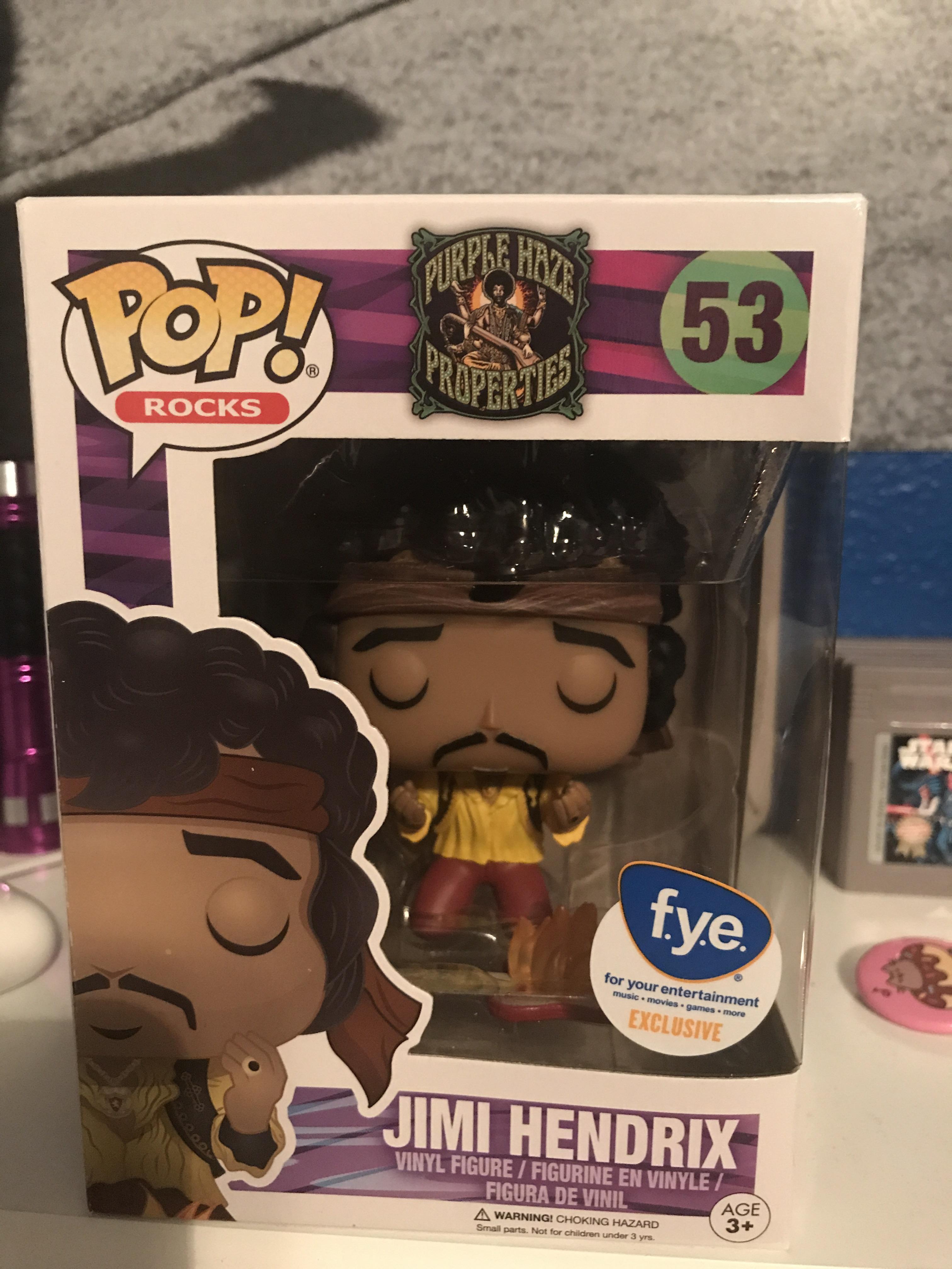 FYE Exclusive Jimi Hendrix Pop! has arrived! It's amazing! r/funkopop