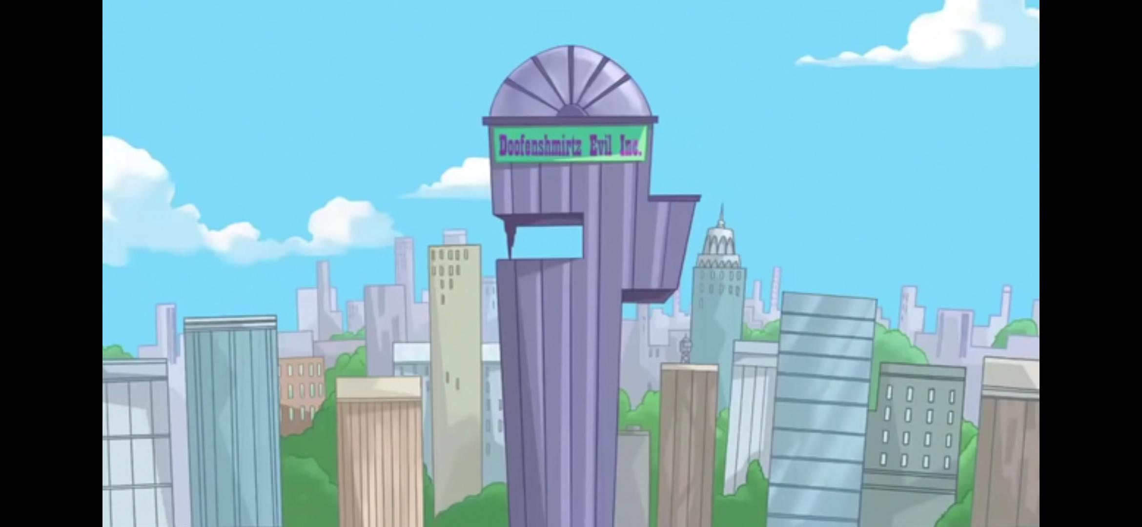 I think tango should build the tower form phineas and ferb as it fits