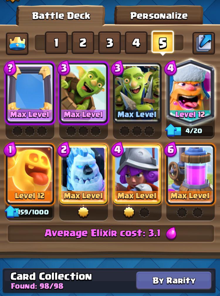 So I used to play with Minion Horde instead of Heal Spirit in order to