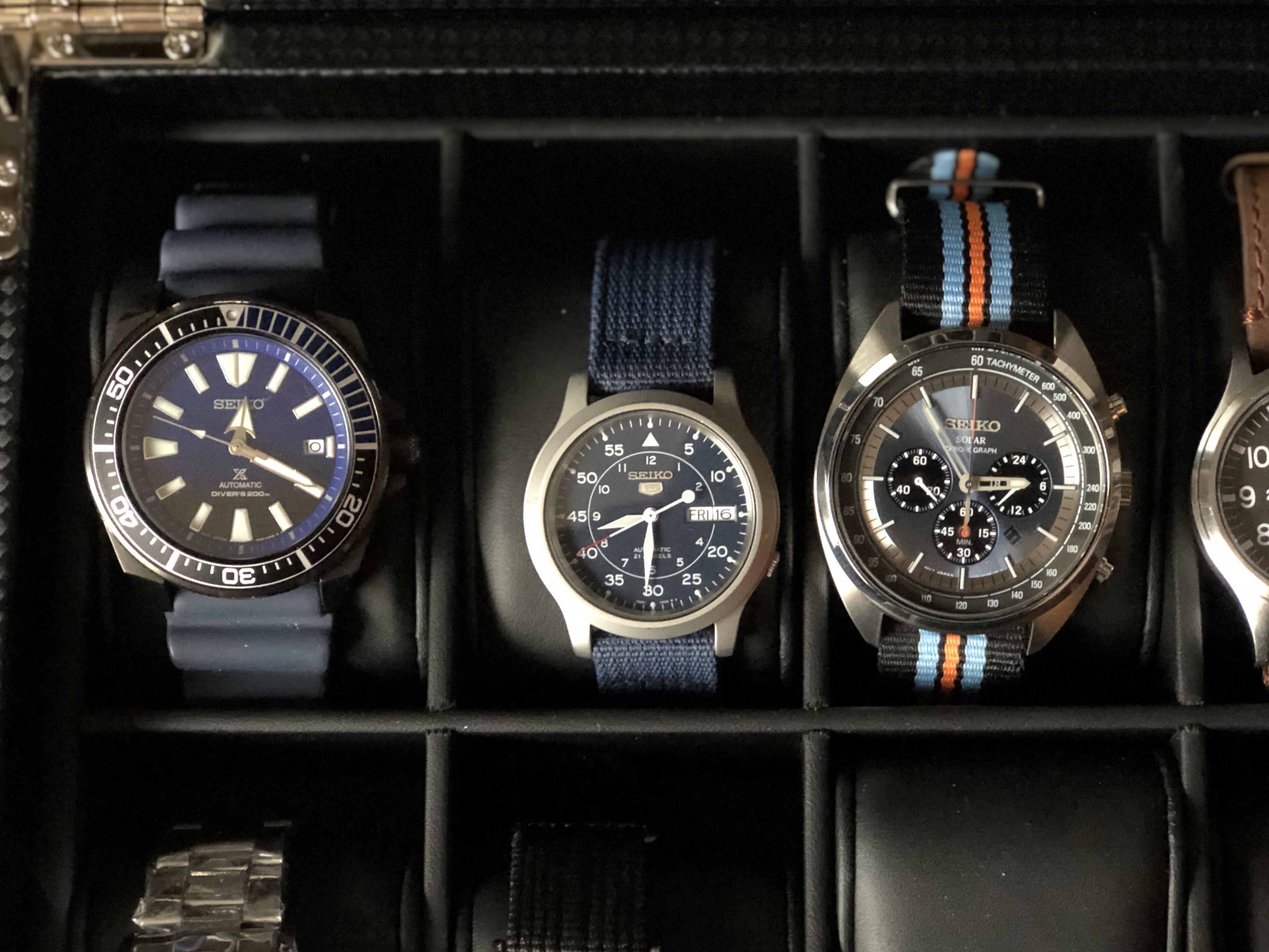 [Seiko] Not a bad collection. r/Watches