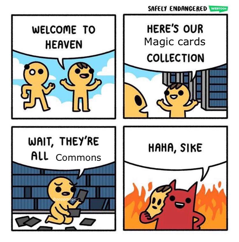 I like to make Magic memes magicthecirclejerking