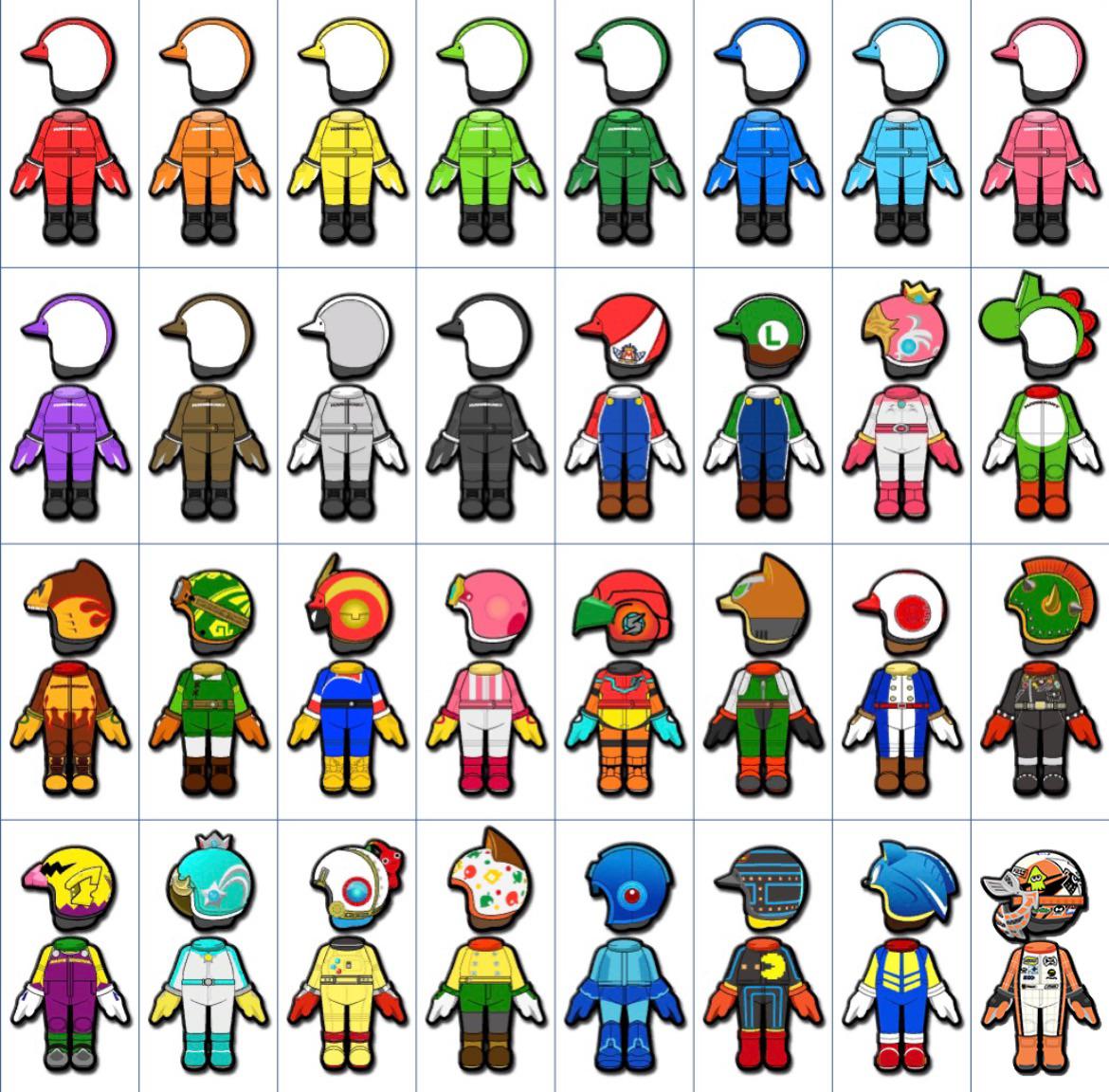 What is your favorite Mii Racing Suit in Mario Kart 8 Deluxe? r/mariokart