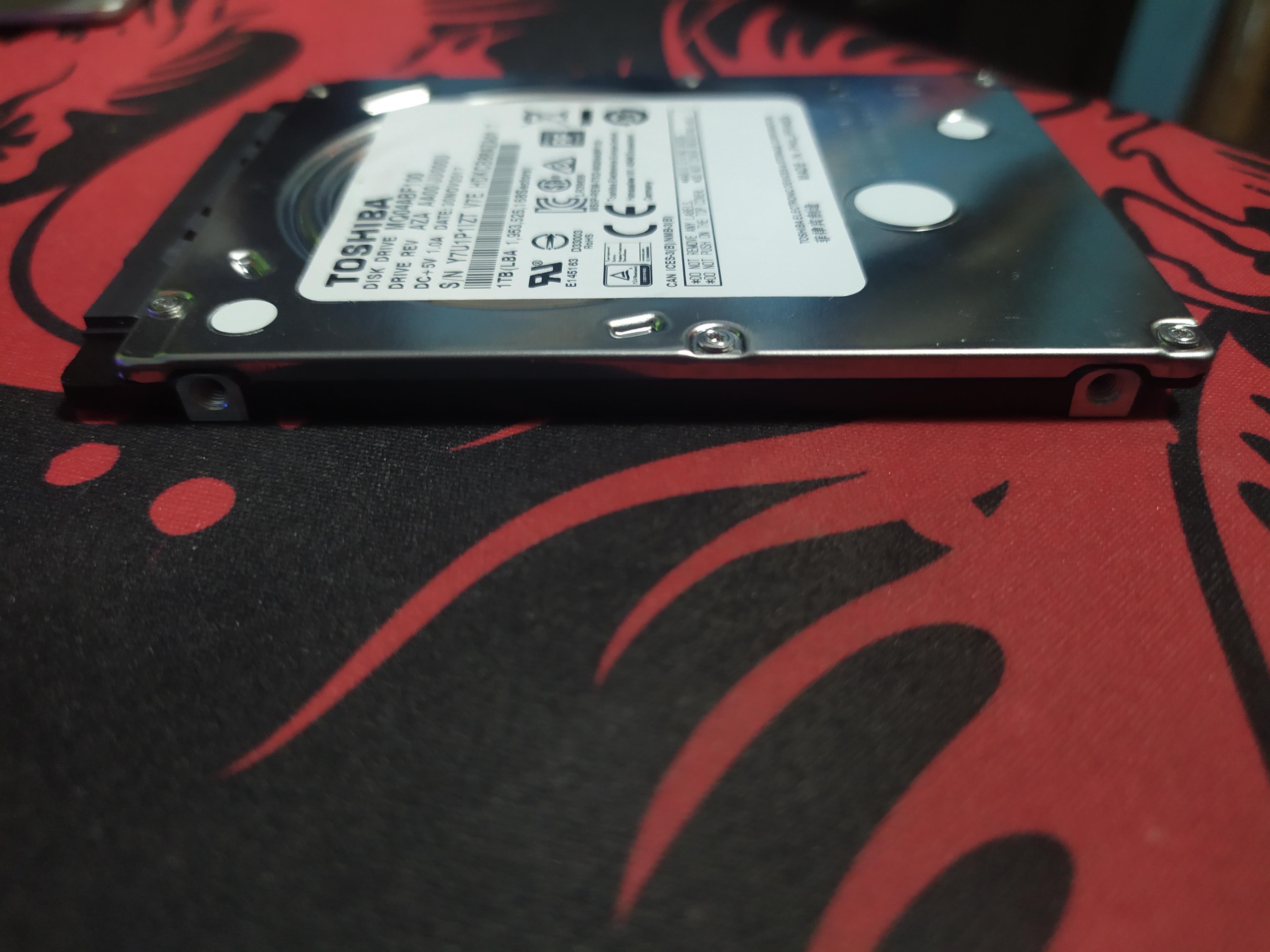 Anyone know what size screw for this HDD? pcmasterrace