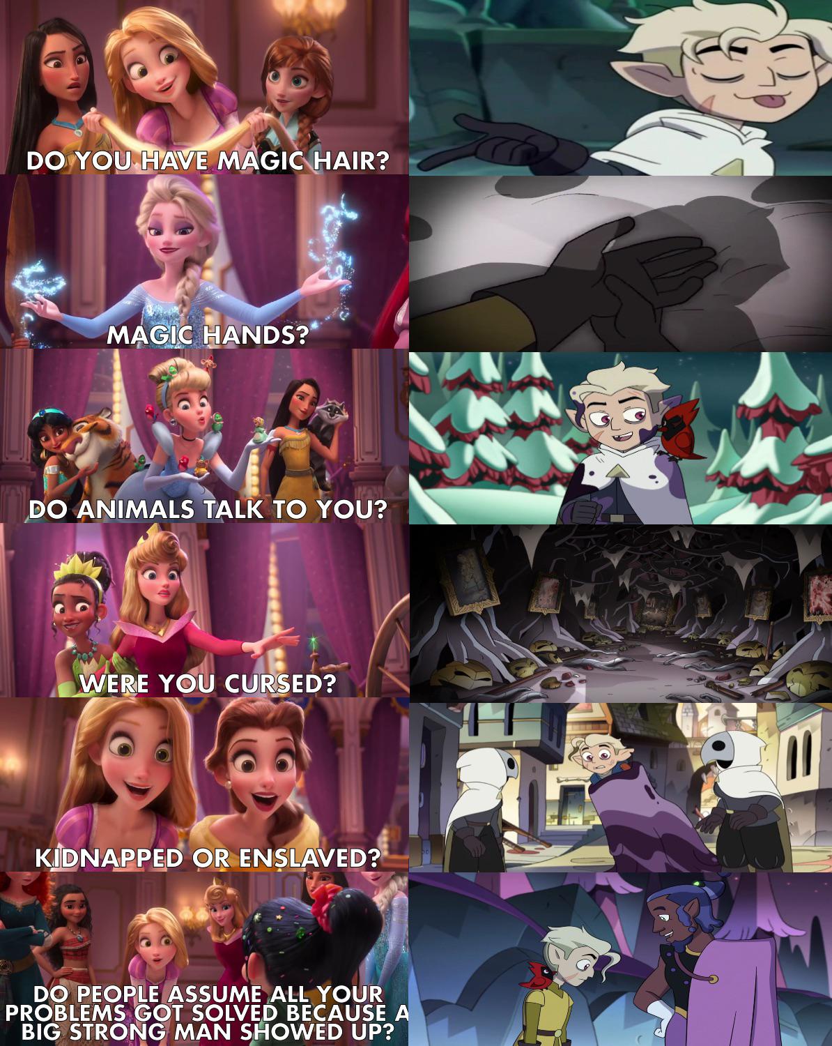 Hunter is a Disney Princess confirmed r/TheOwlHouse