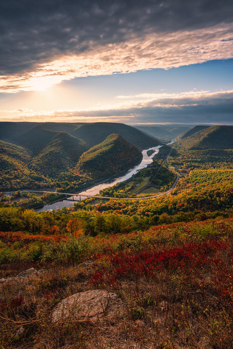 Sunset at Hyner View State Park r/Pennsylvania