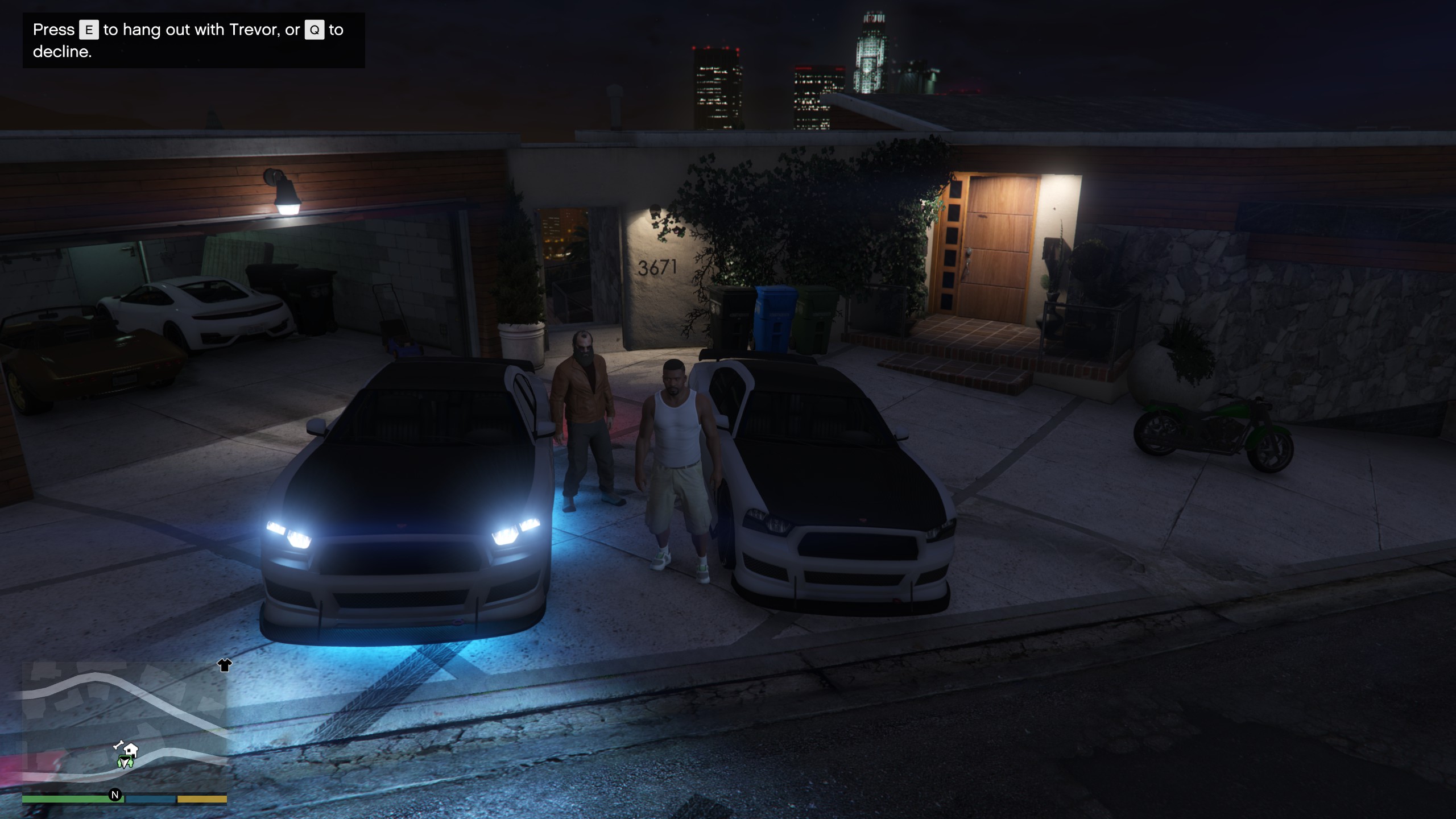 Somehow duplicated Franklin's car. r/GrandTheftAutoV