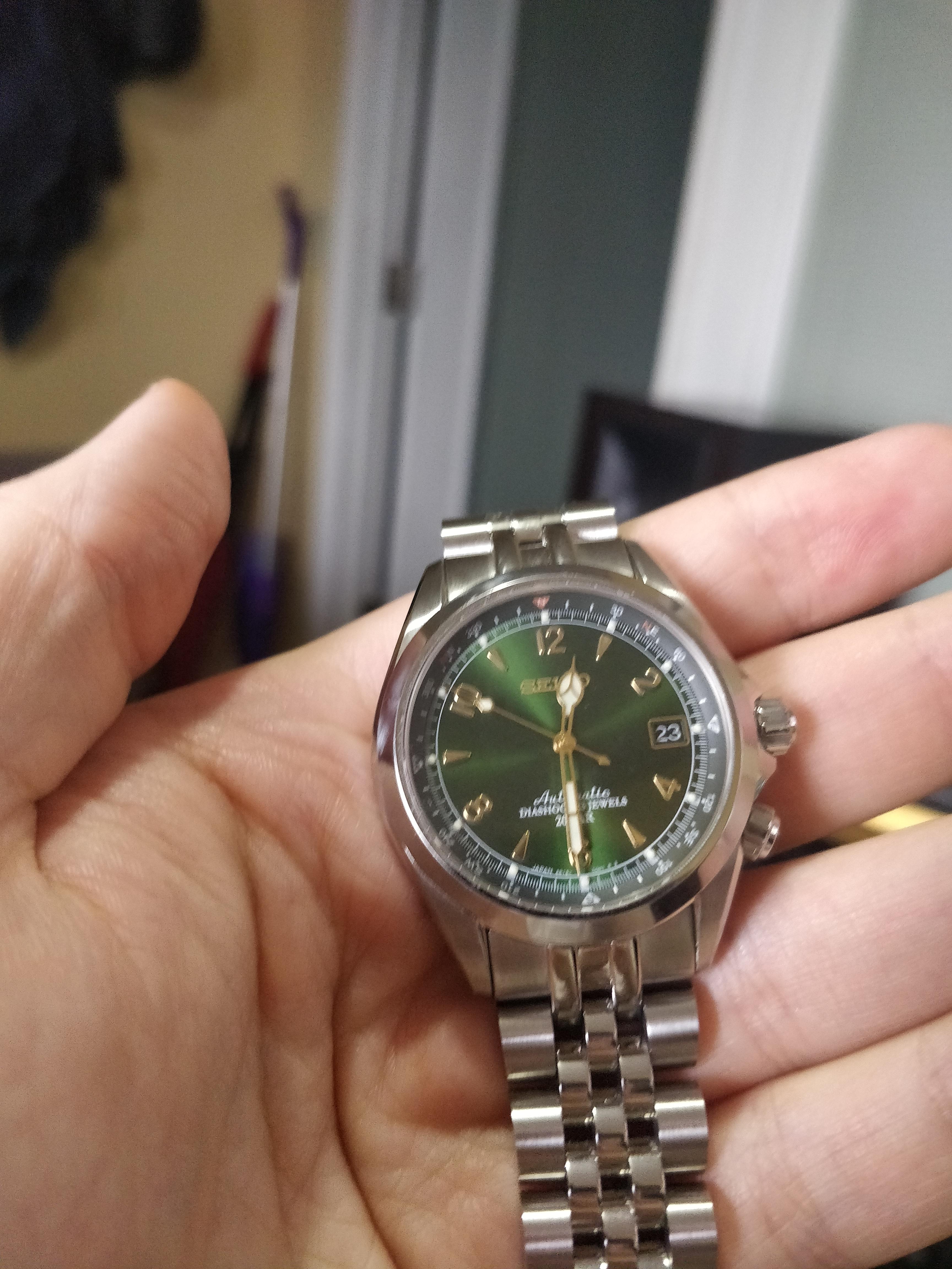 [WTS] Seiko Alpinist SARB017 with BRAND NEW Strapcode Jubilee! r