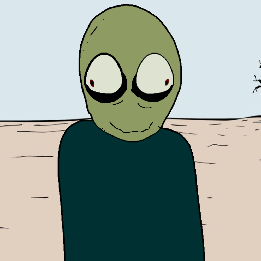 Tried to draw salad fingers (for the first time) r/SaladFingers