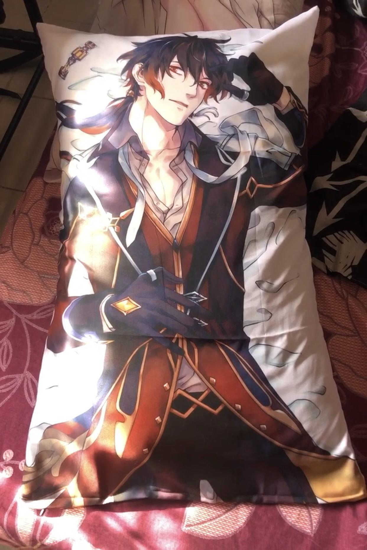 I got a zhongli body pillow and it was worth every cent 😌 r/Genshin