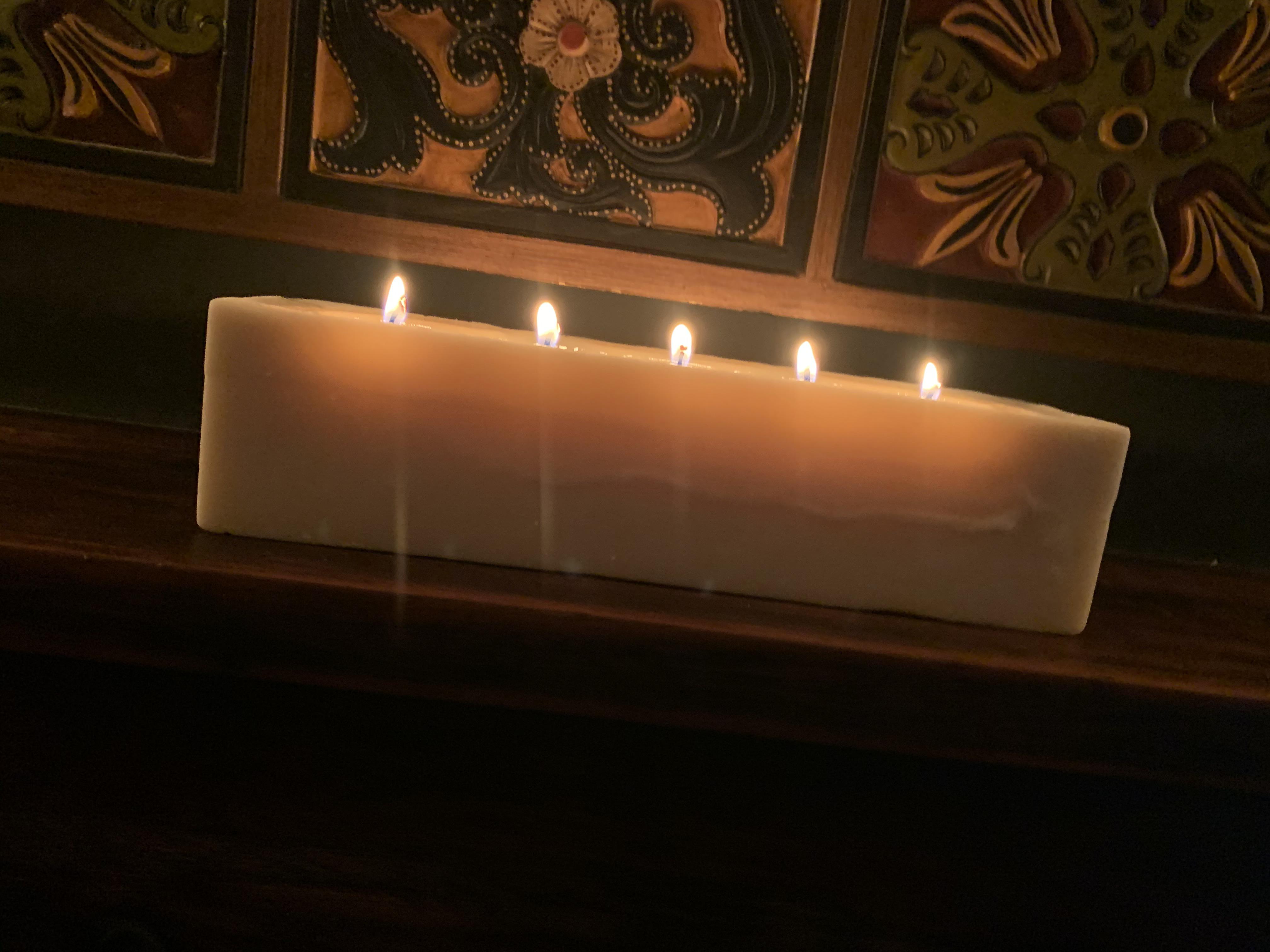 First real successful candle! Feedback appreciated r/candlemaking