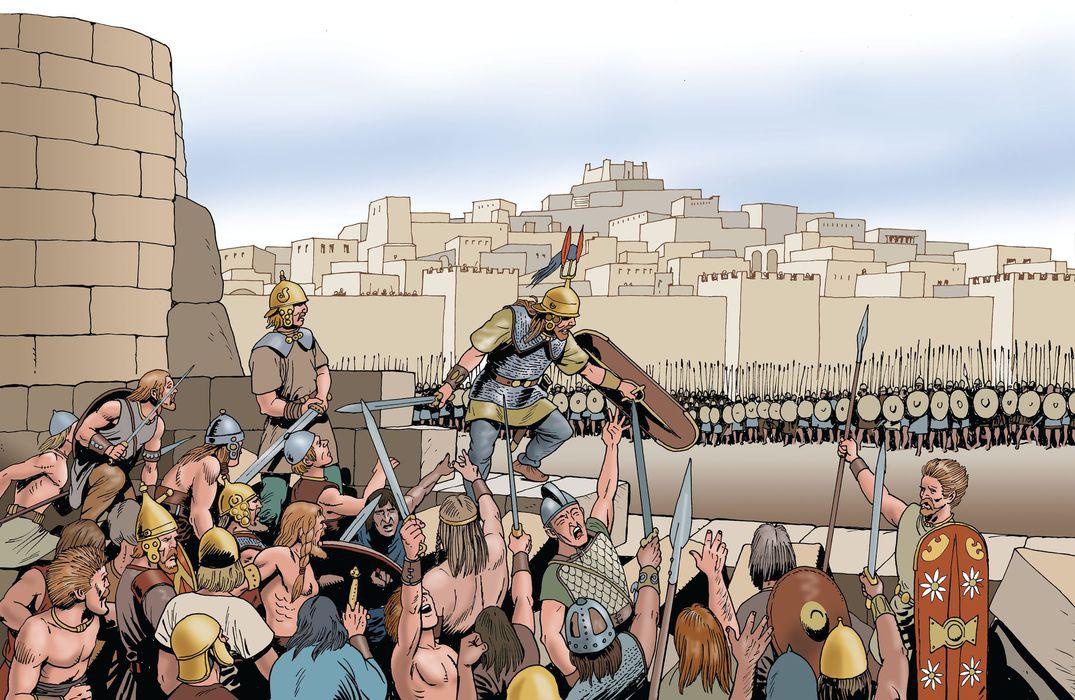 When Carthage was under siege by mutinous mercenaries after the First