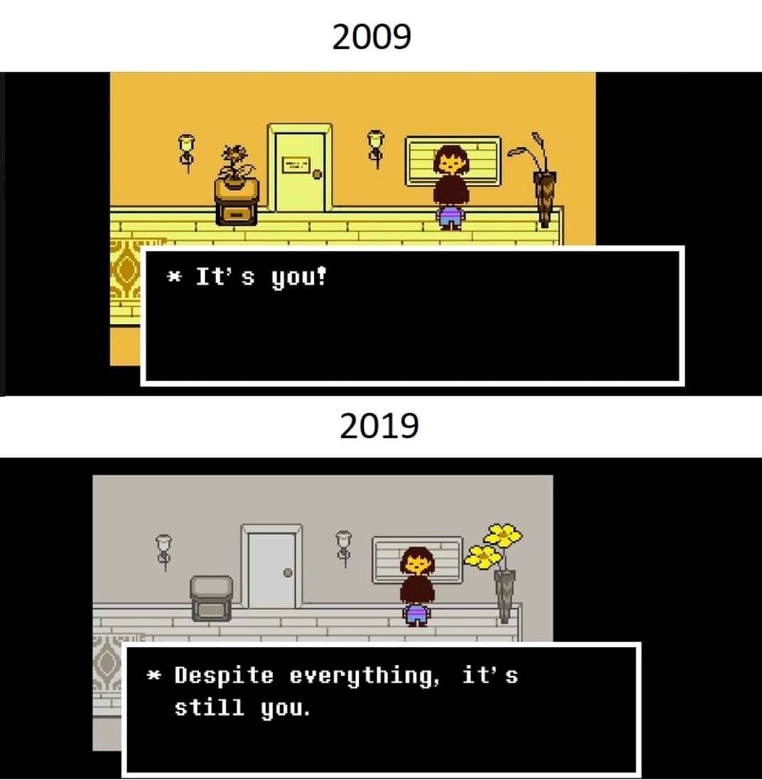 10 year challenge gaming