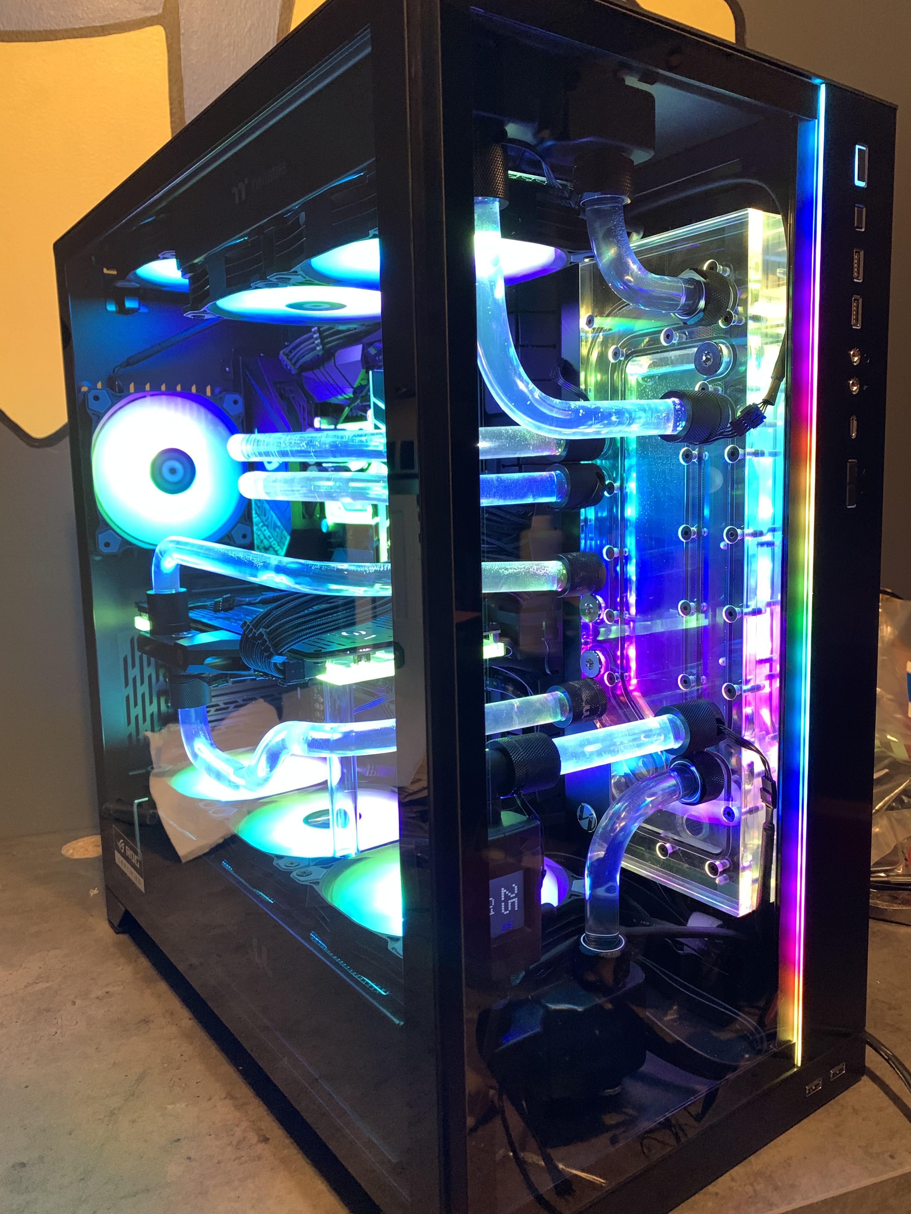 Fresh build in the Lian Li 011D XL! r/watercooling