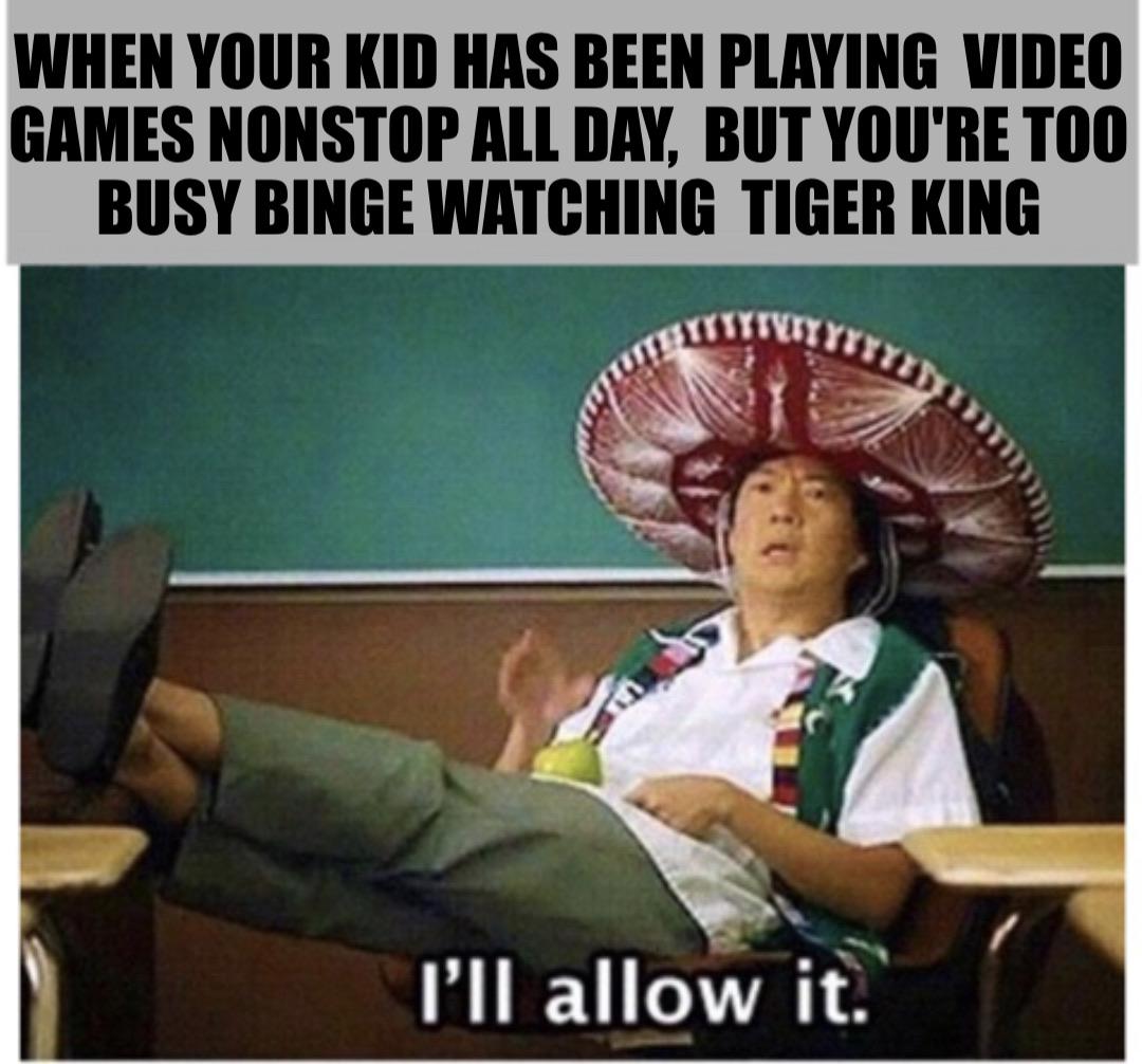 My personal meme creation. 😂 TigerKing
