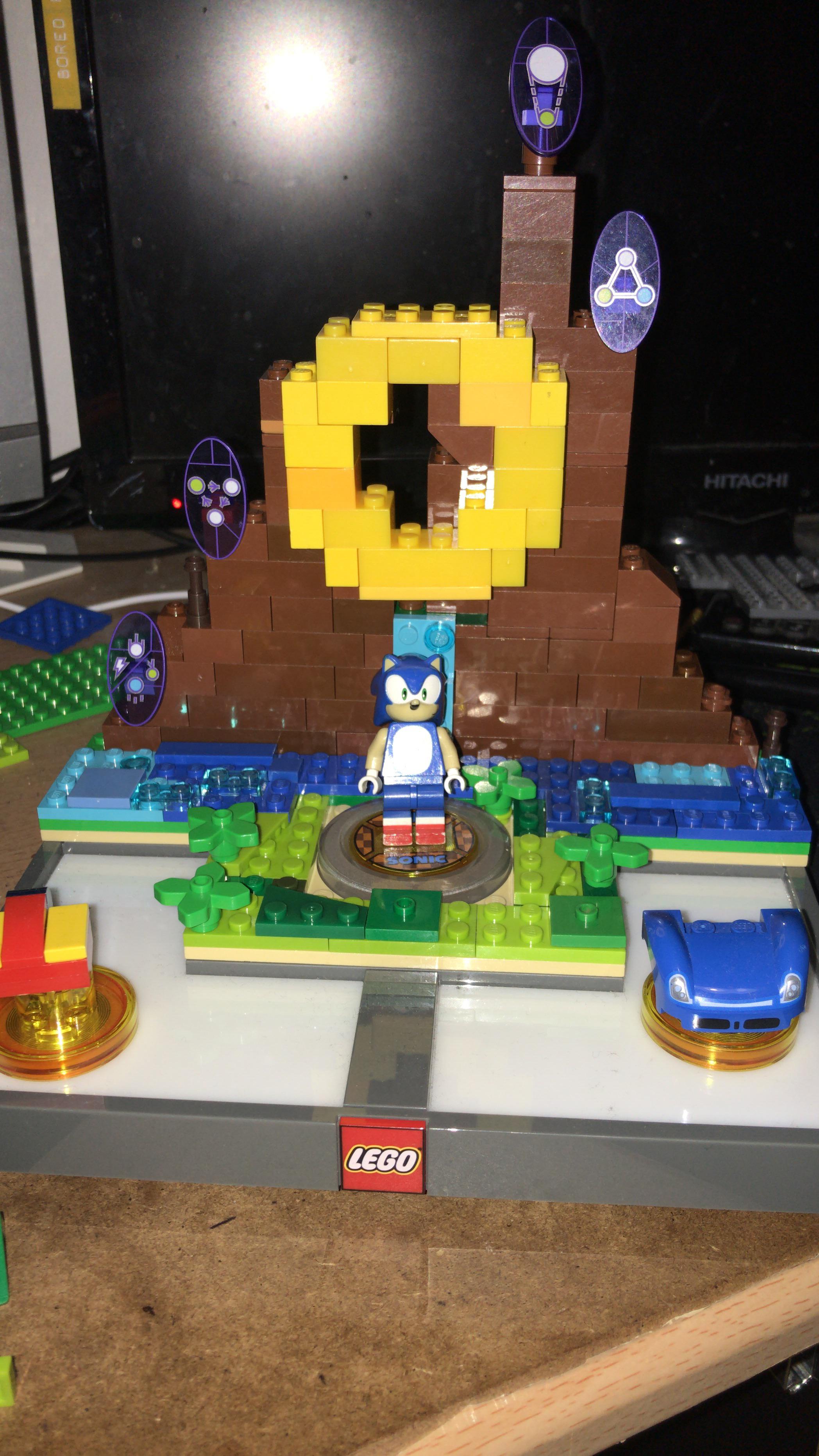 Custom Lego dimensions base plate I made ) (first post on this sub