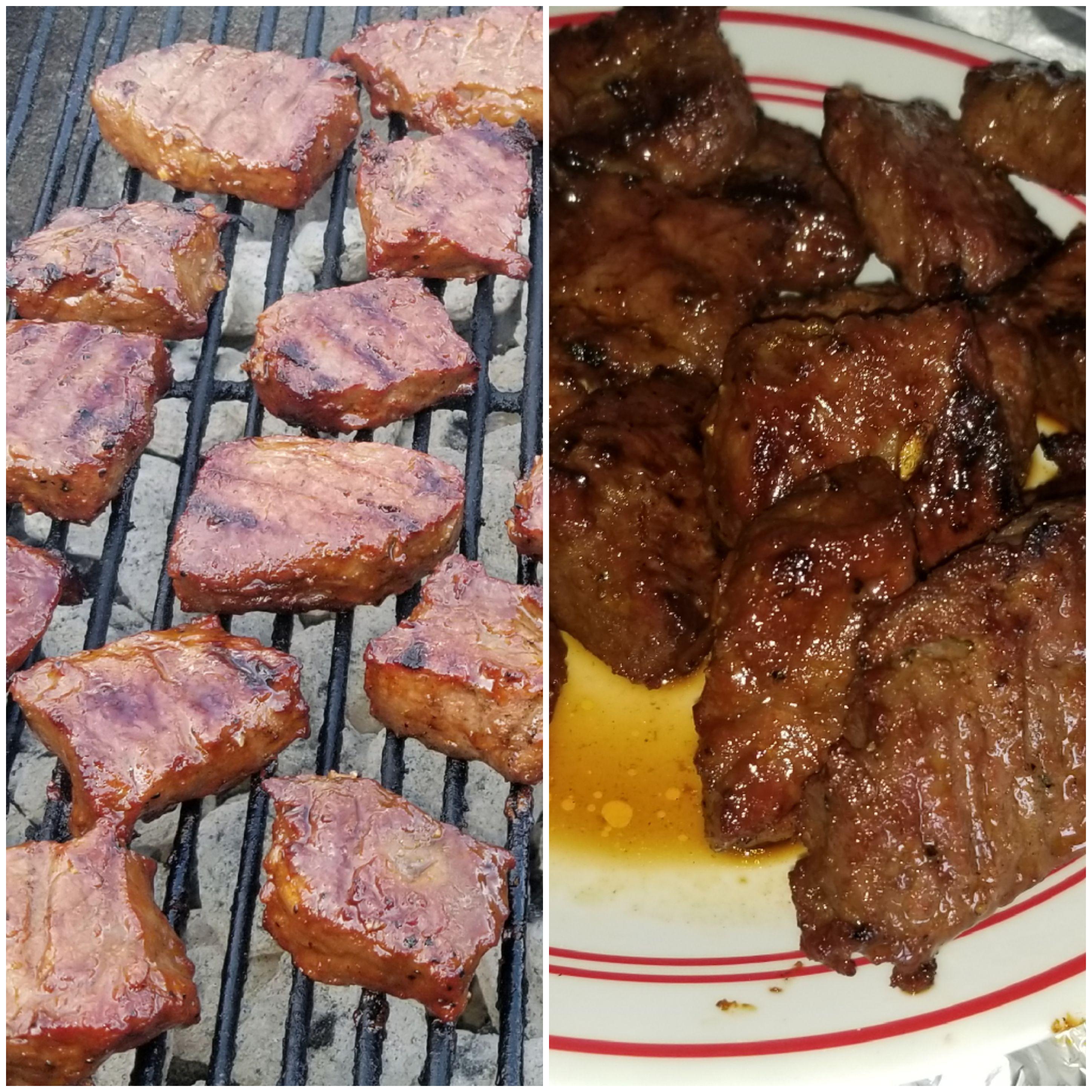 [Homemade] Steakhouse tips r/food