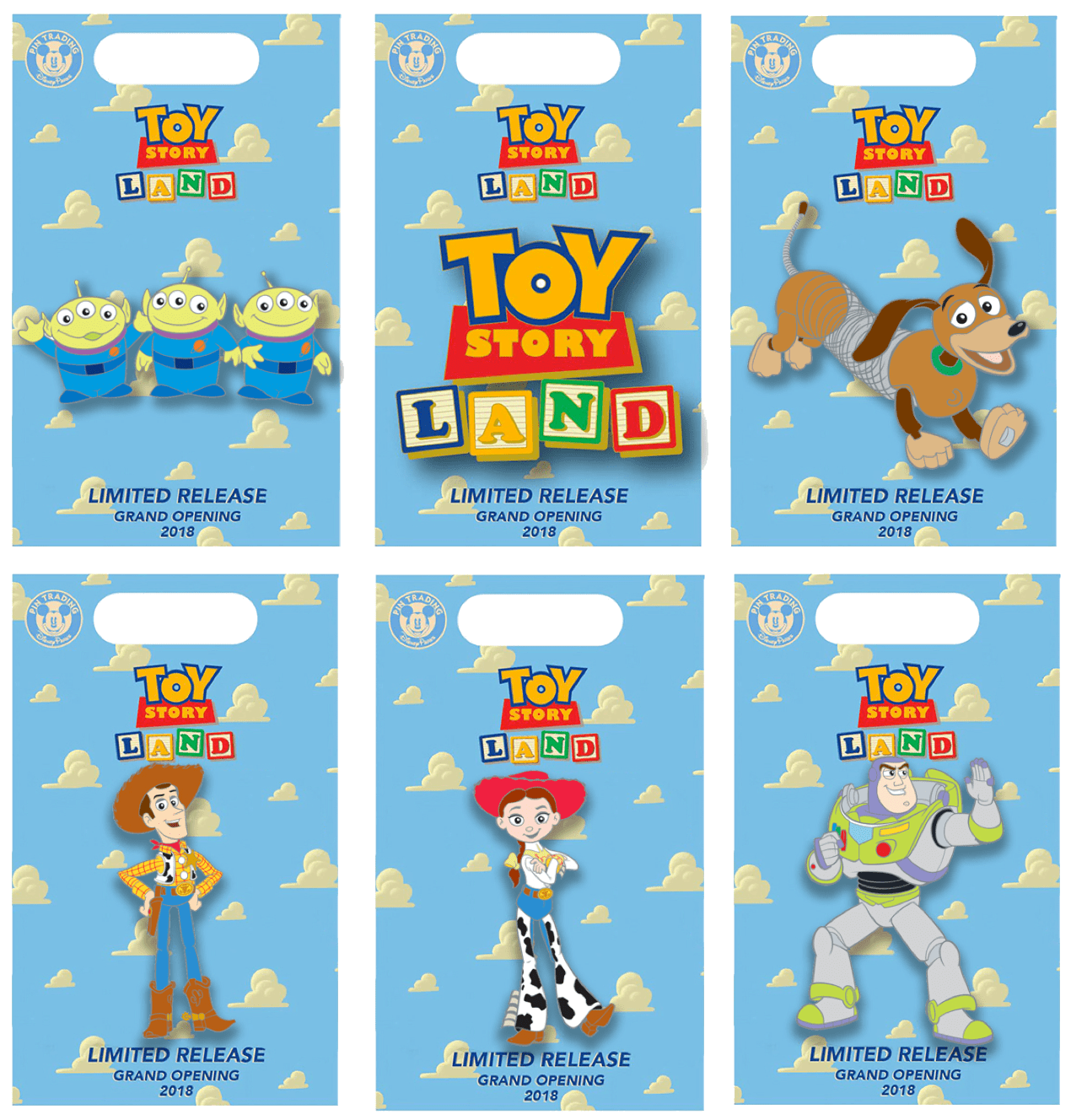 BoxLunch Toy Story Land Pins r/DisneyPinSwap