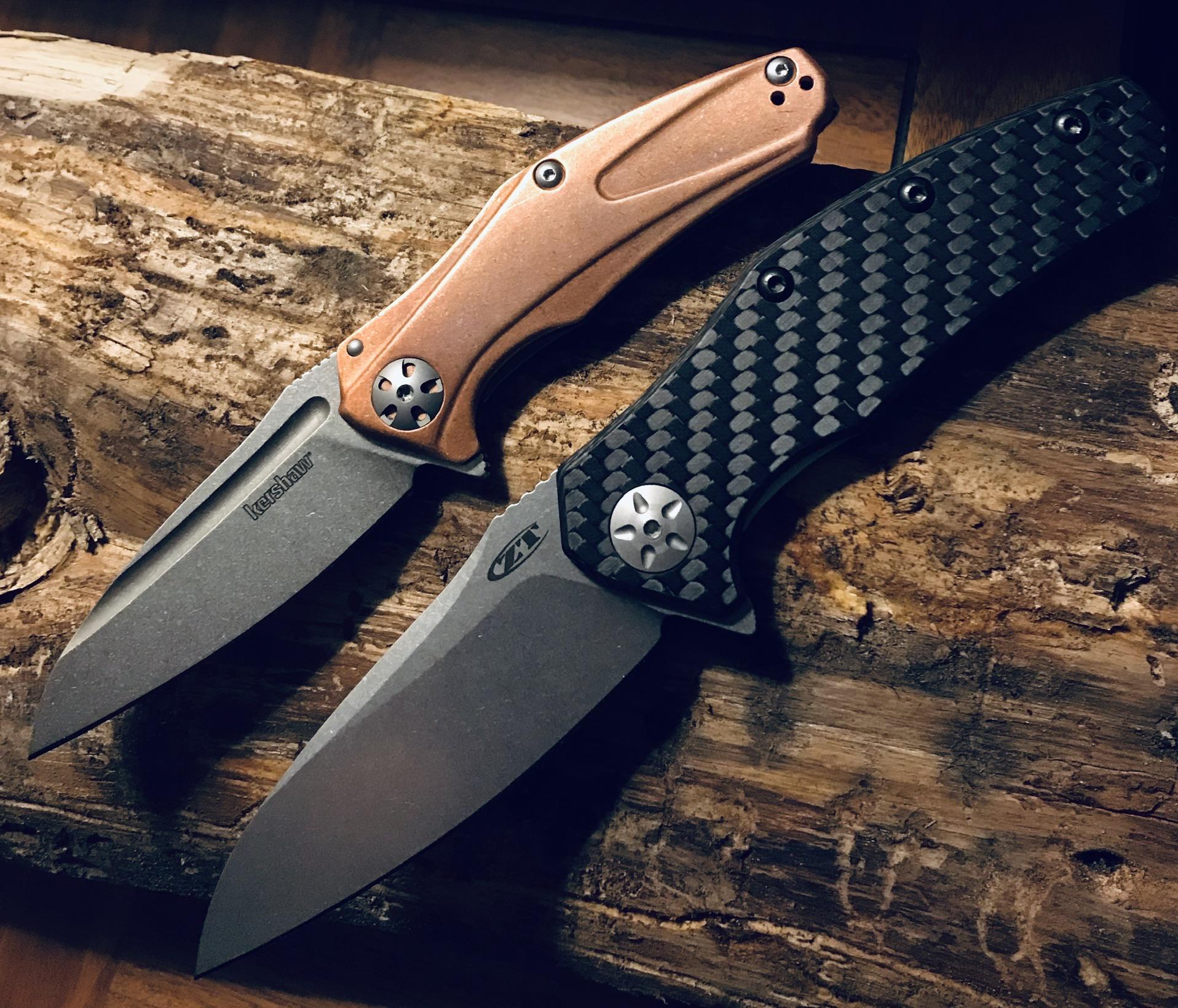 Have a great Friday! 2 of my favorites Kershaw / ZT Zero Tolerance r