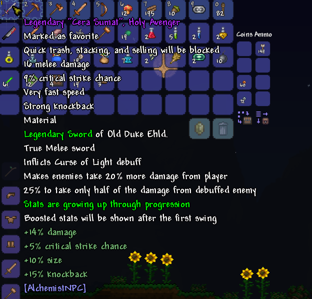 Melee weapons Terraria Wiki