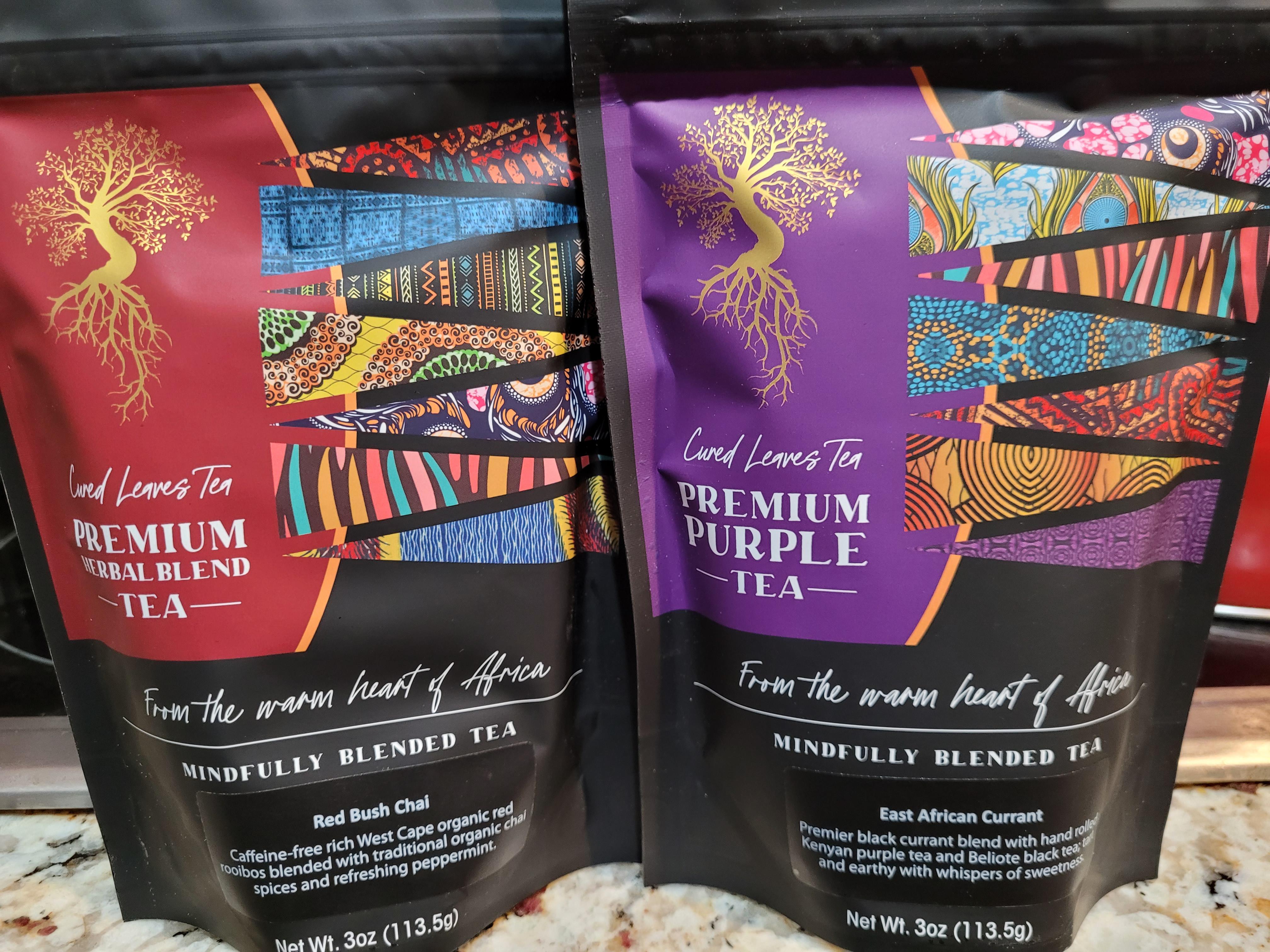 a local black owned loose leaf tea company the tea leaves were also