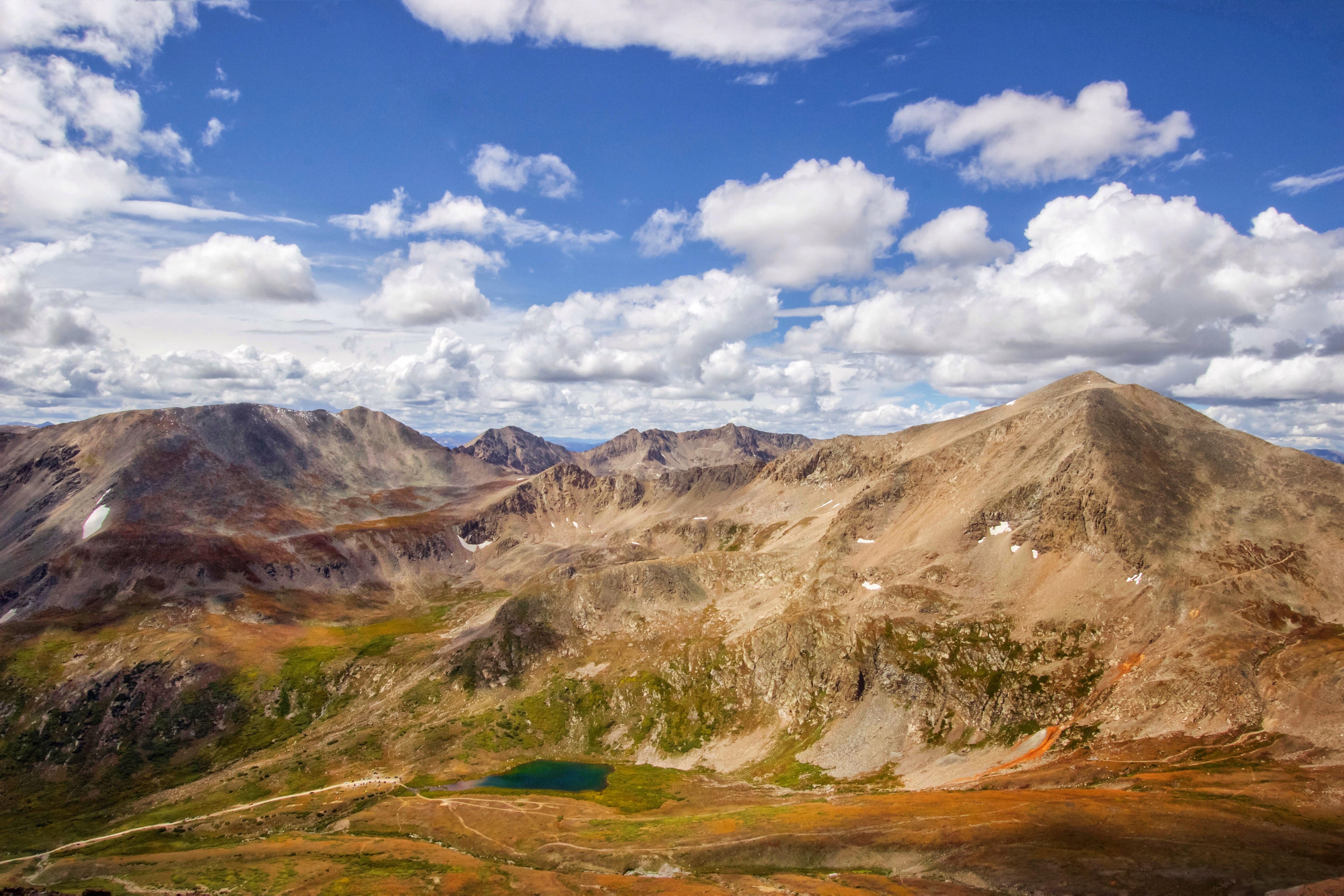 View of Kite Lake from my descent of Mount Bross in Colorado. 09/03/2016 [5184x3456] f/20 16mm