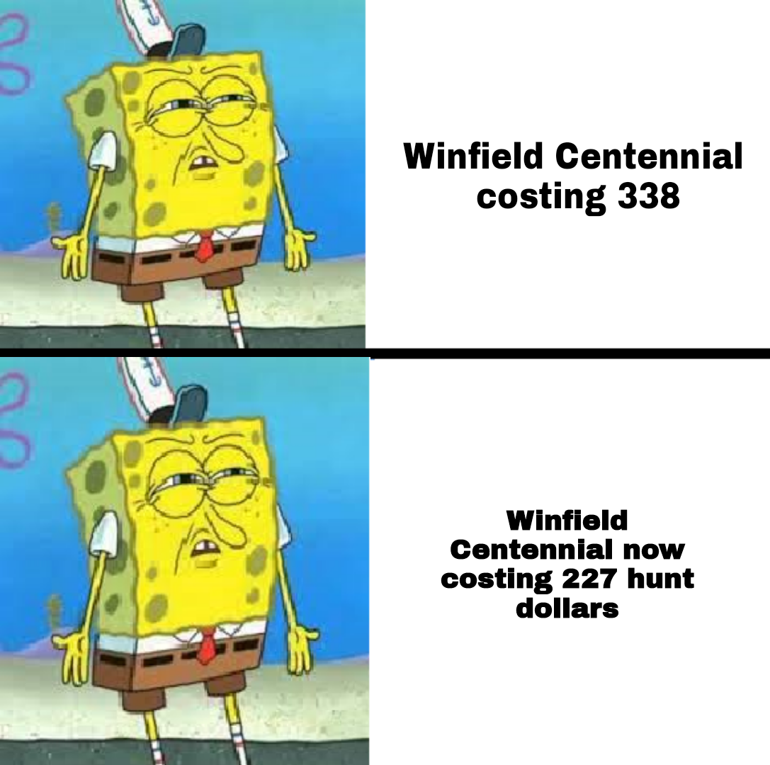 The new Winfield Centennial price r/HuntShowdown