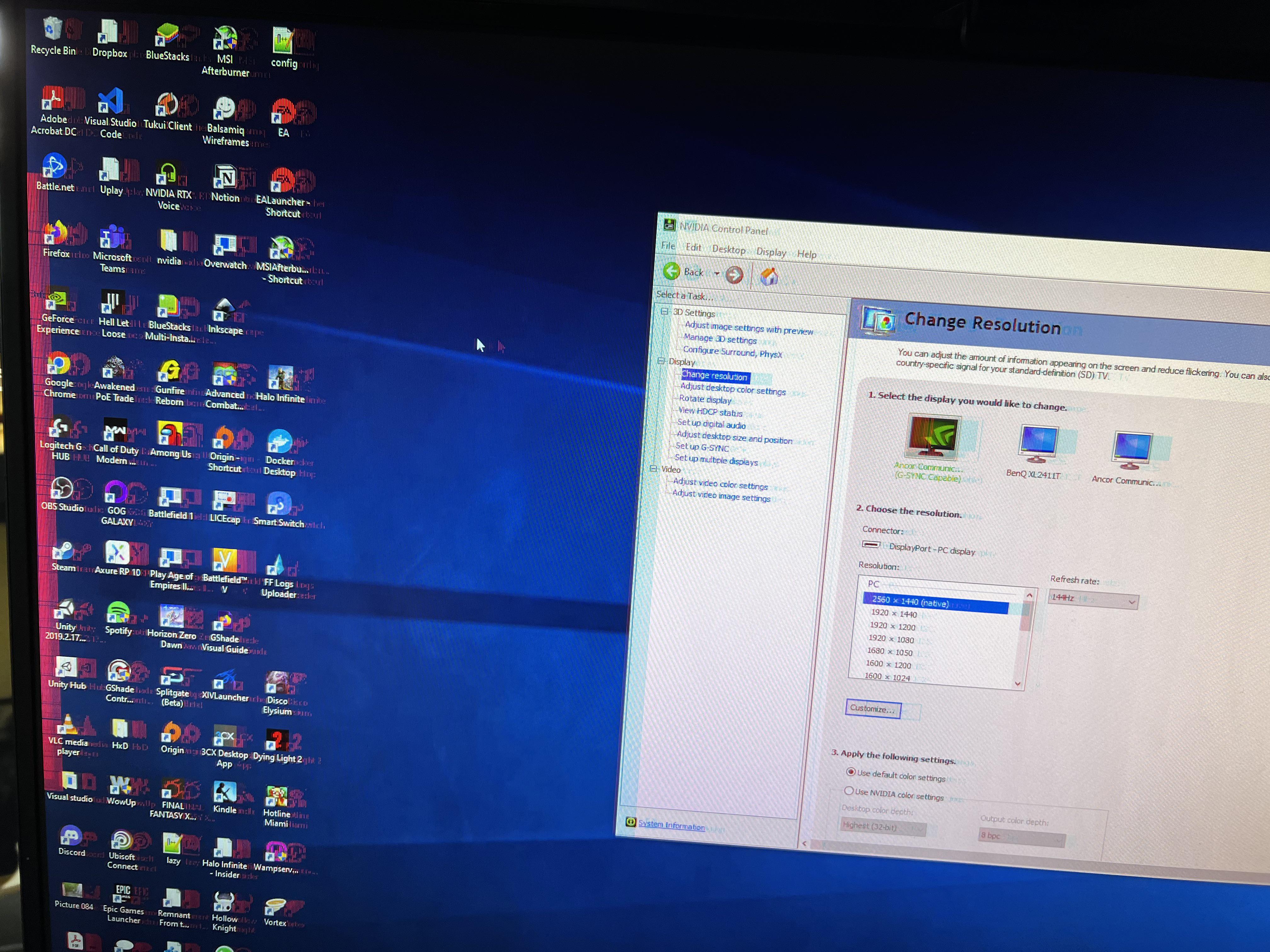 Any idea what’s wrong with my monitor? More info in comments r/Monitors