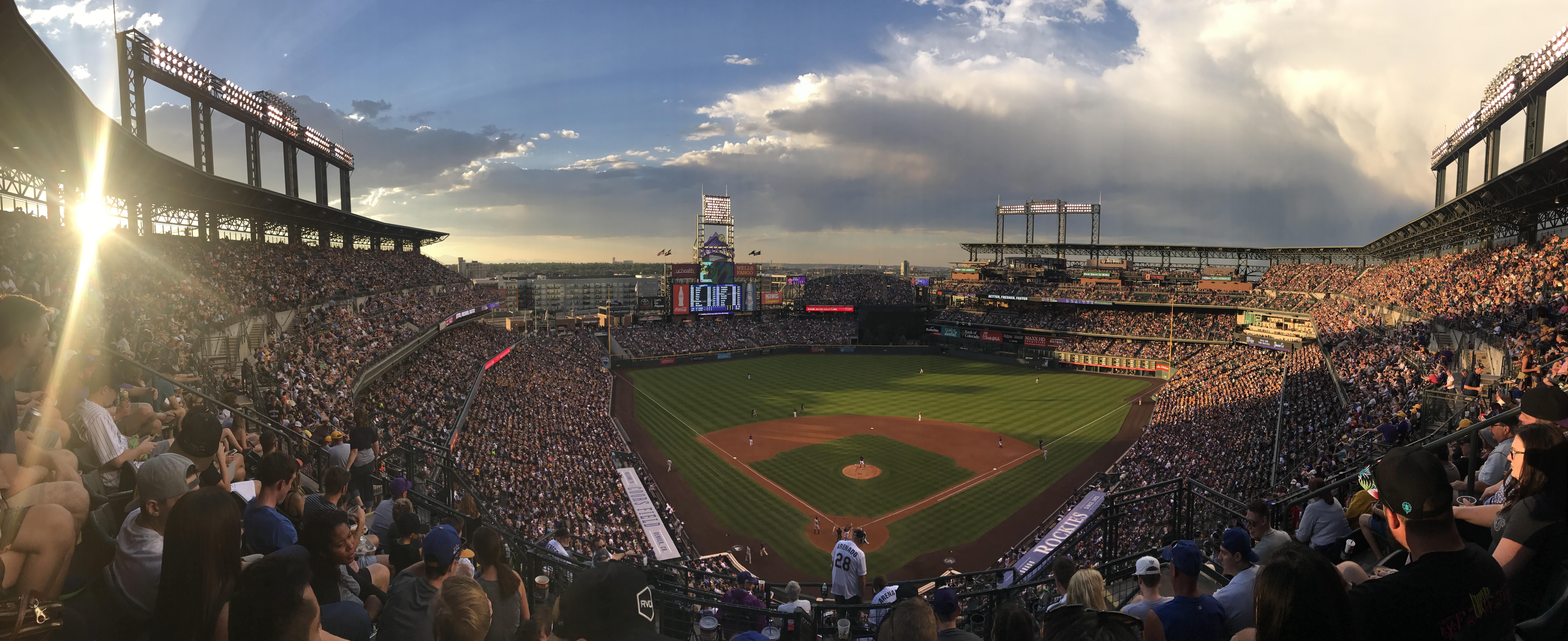 Colorado Rockies game I went to Fall 2017 r/Colorado