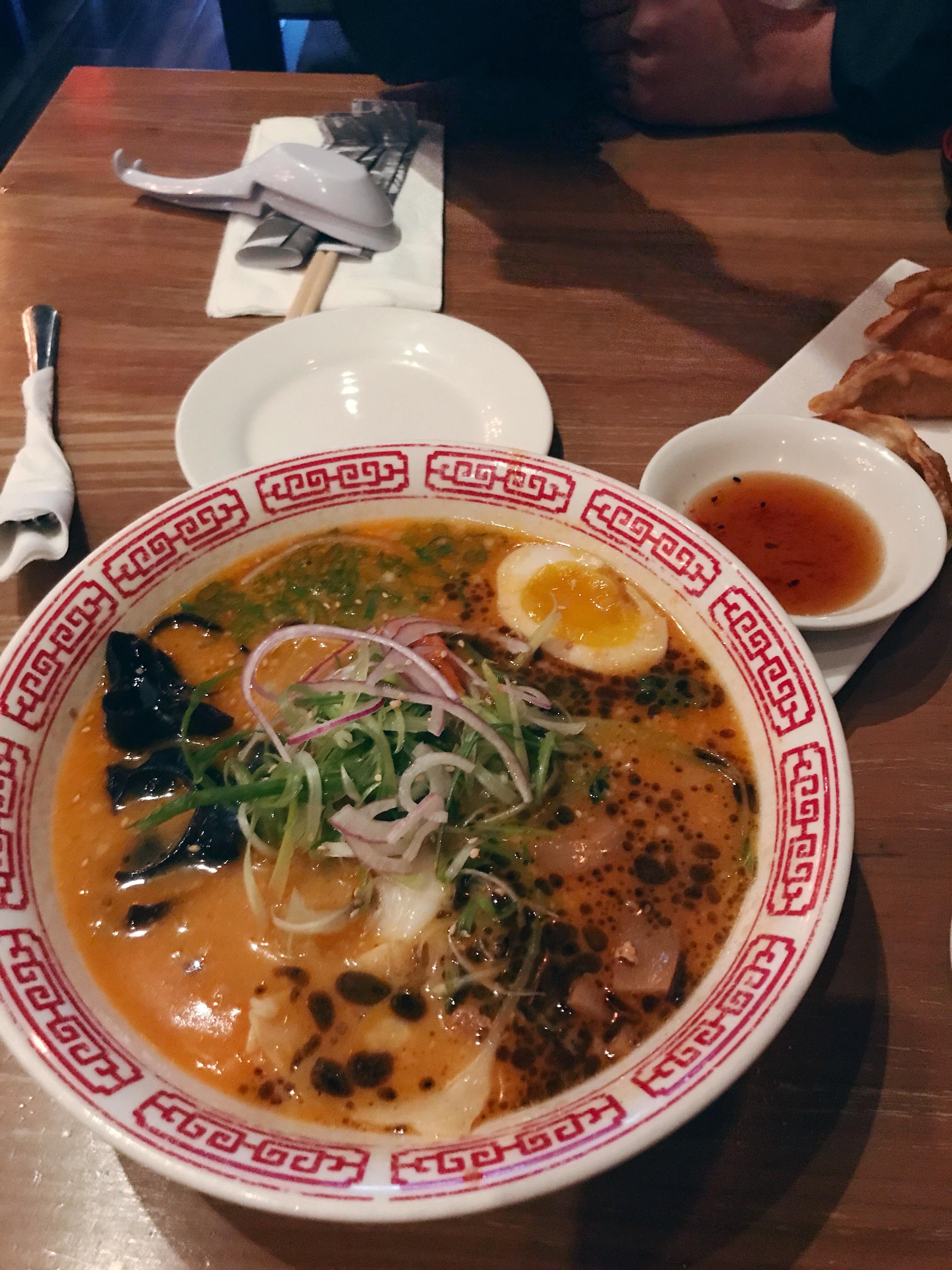 Spicy Miso Ramen, Tiger Den in Houston, Texas. r/ramen