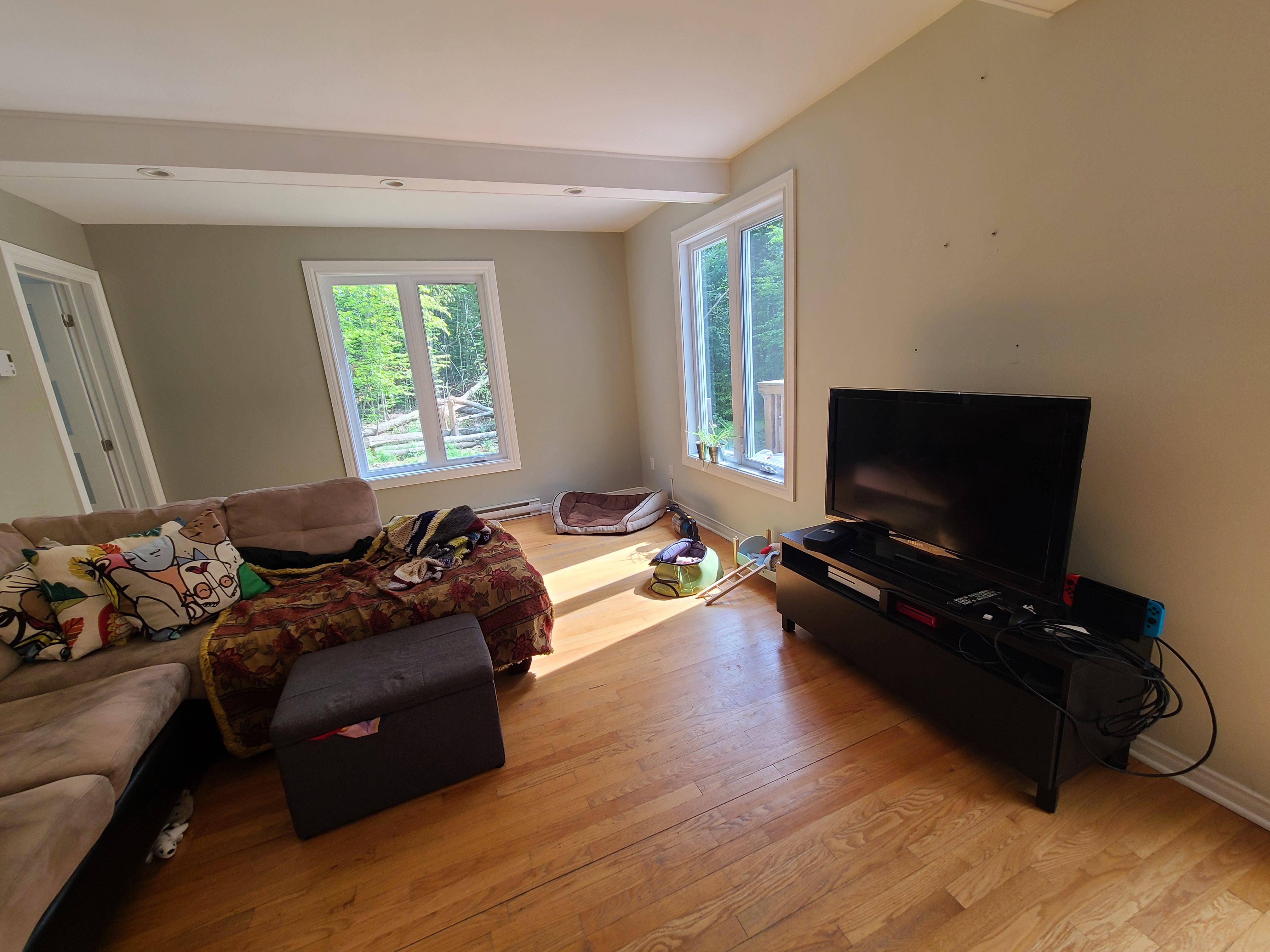 Is this room too bright for an OLED ? No direct sunlight. Coming from a