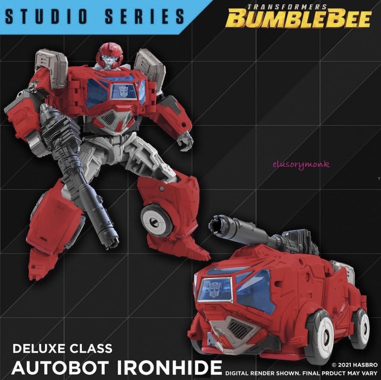 Ironhide digibash of Bumblebee Ratchet. Red really pops on this figure. Hope we get it. r