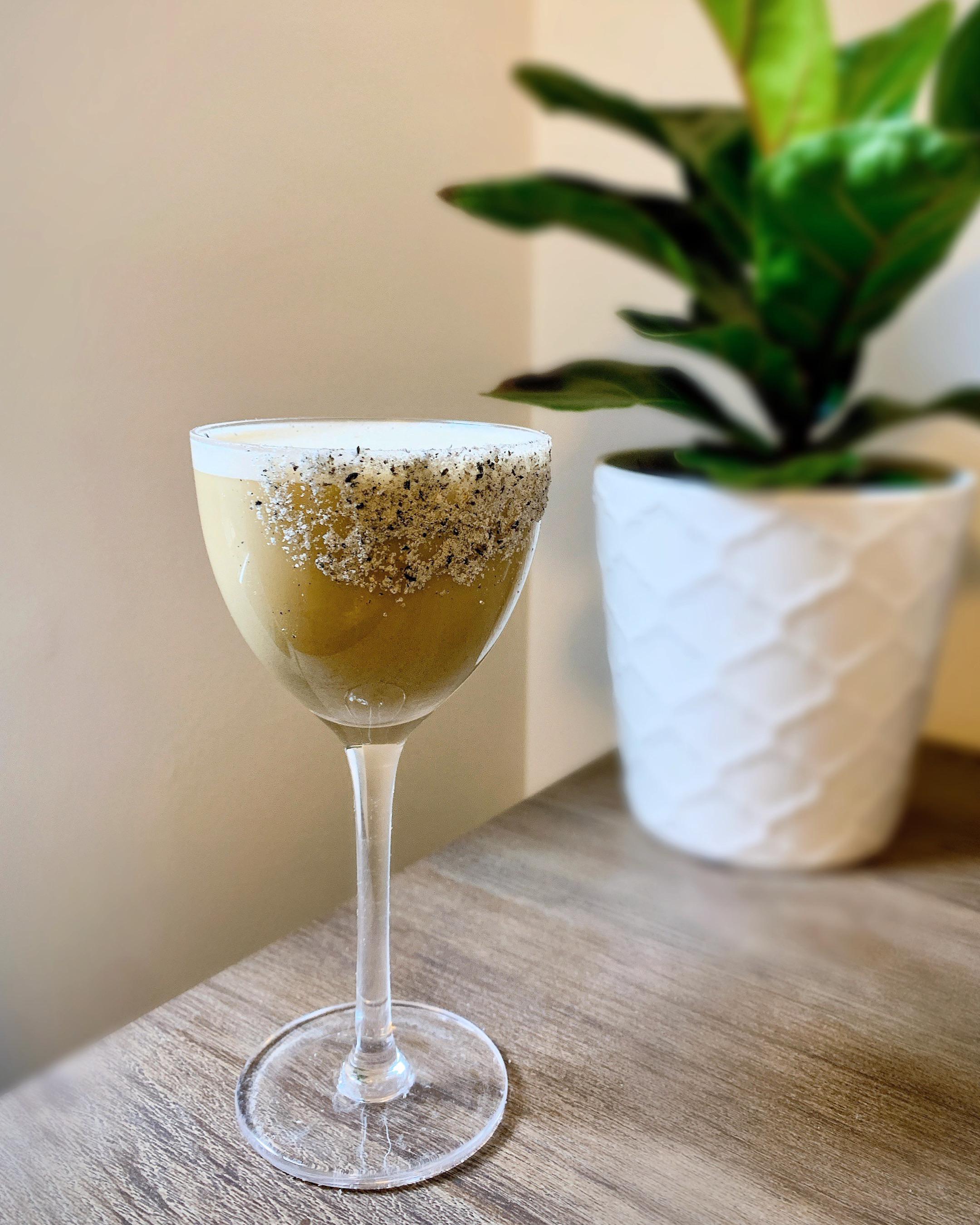 Black Sesame Flip r/cocktails