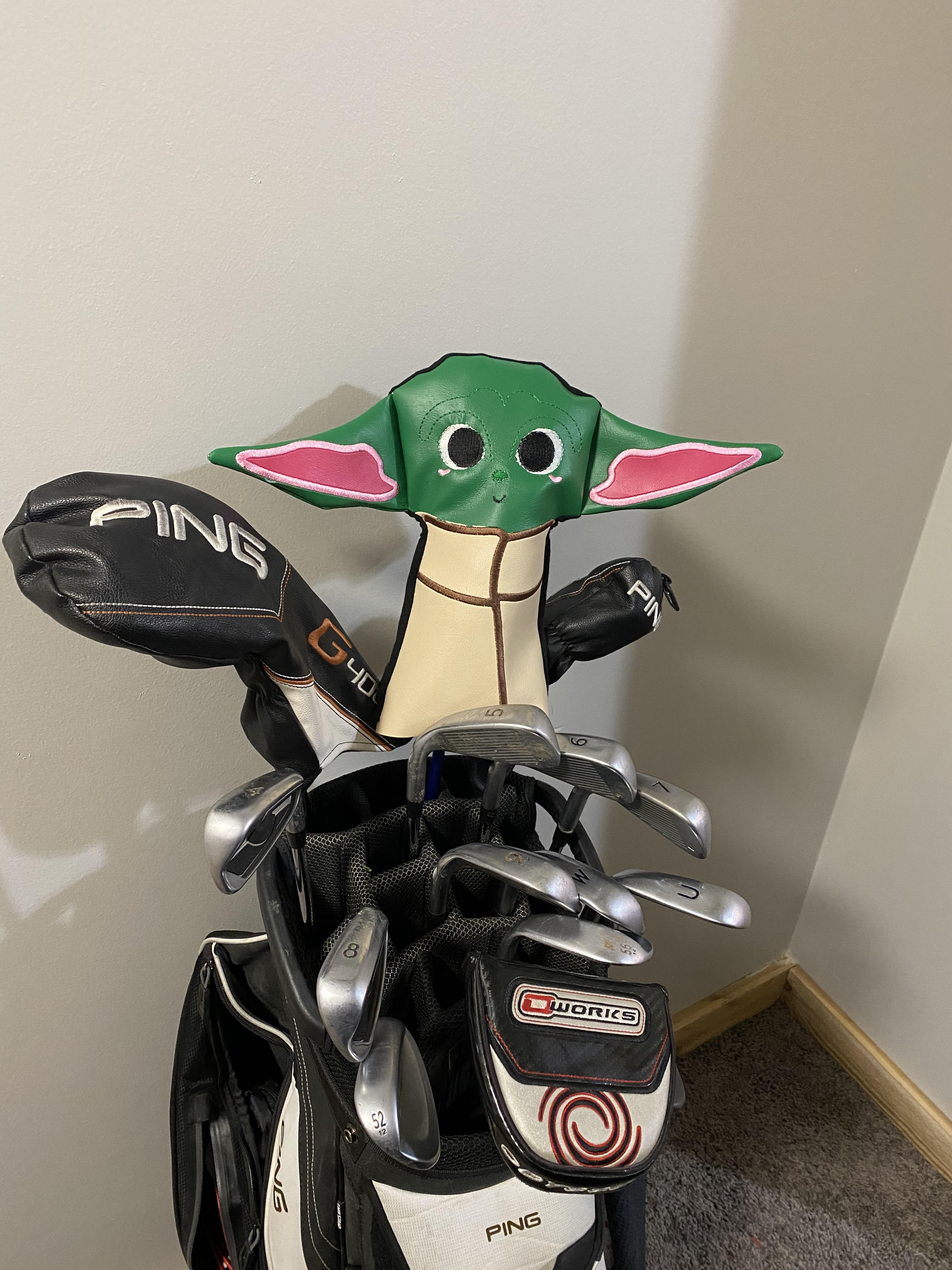 No chance I’m missing a fairway ever again after my wife made me a Baby