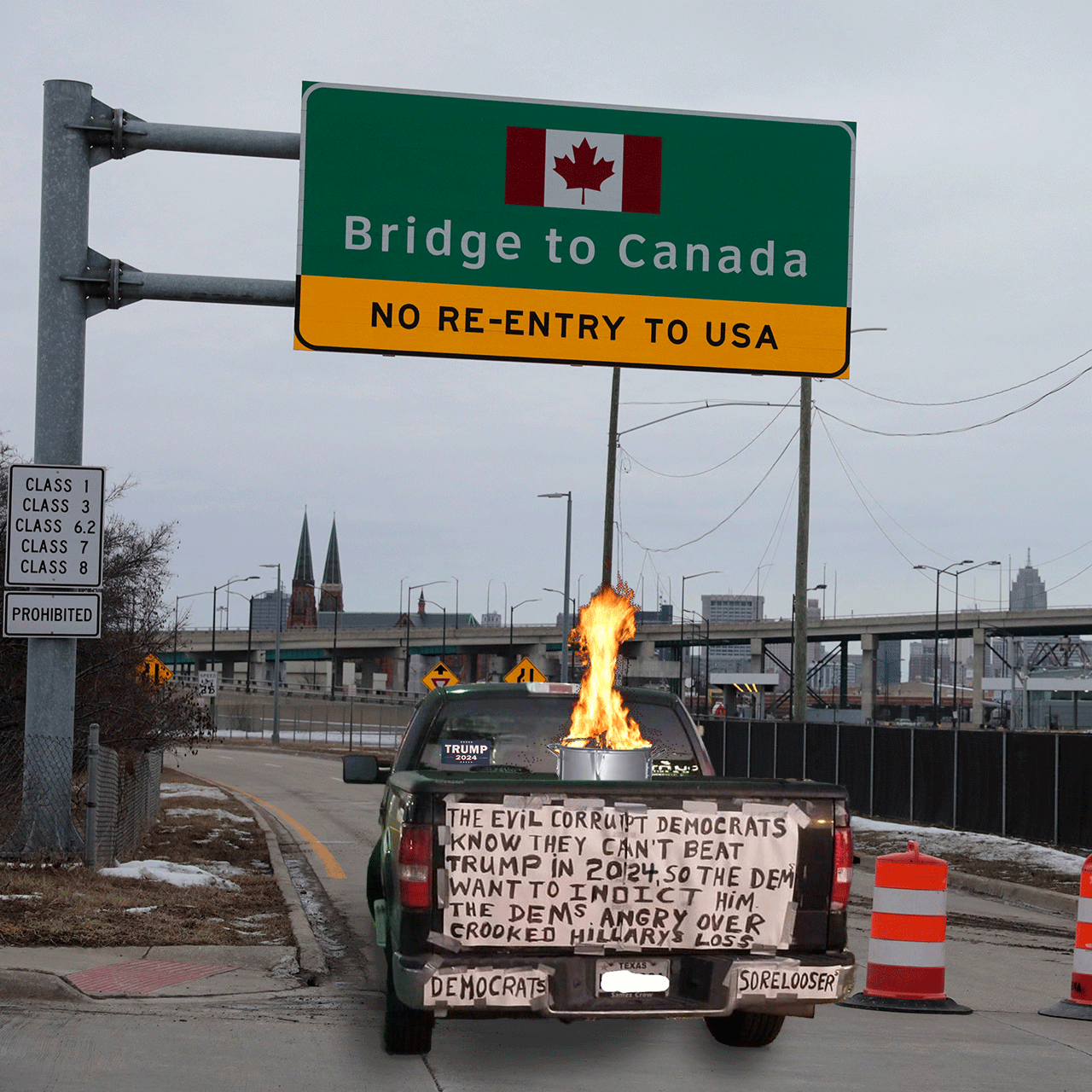 FBI disputes Fox News' report that explosion at US/Canada border