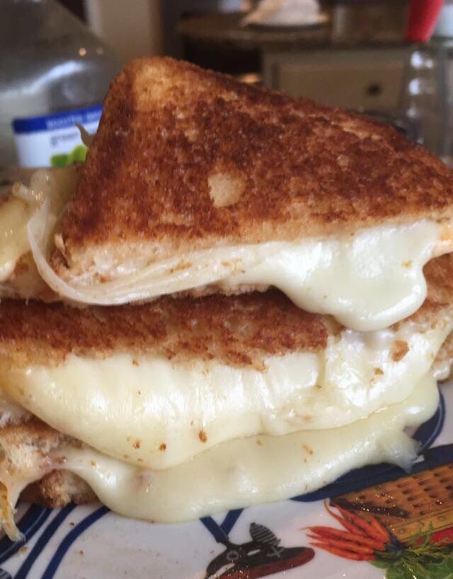 Gooey Havarti on Honey Wheat r/grilledcheese