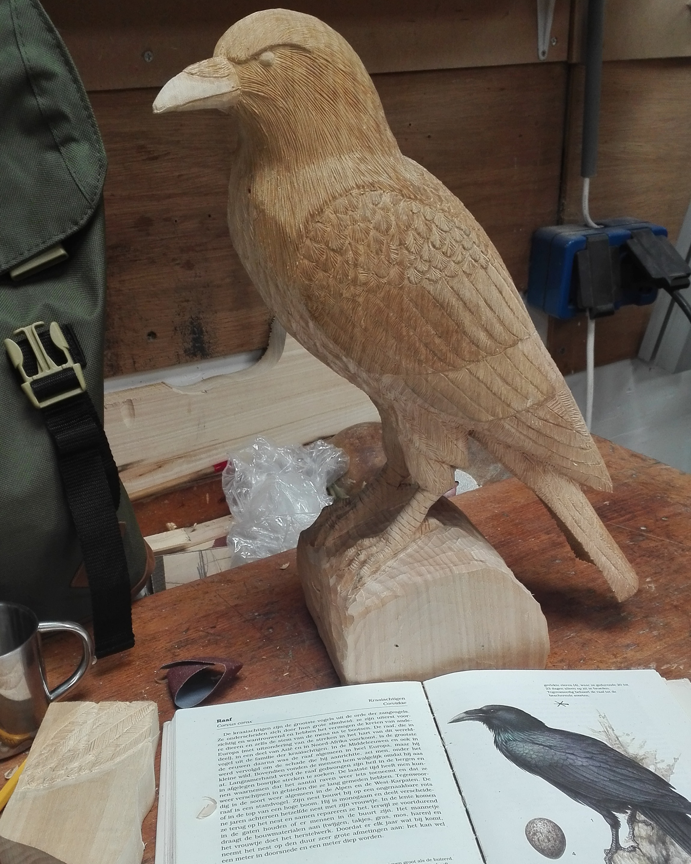 Bass Wood Carving Woodcarving HD Image