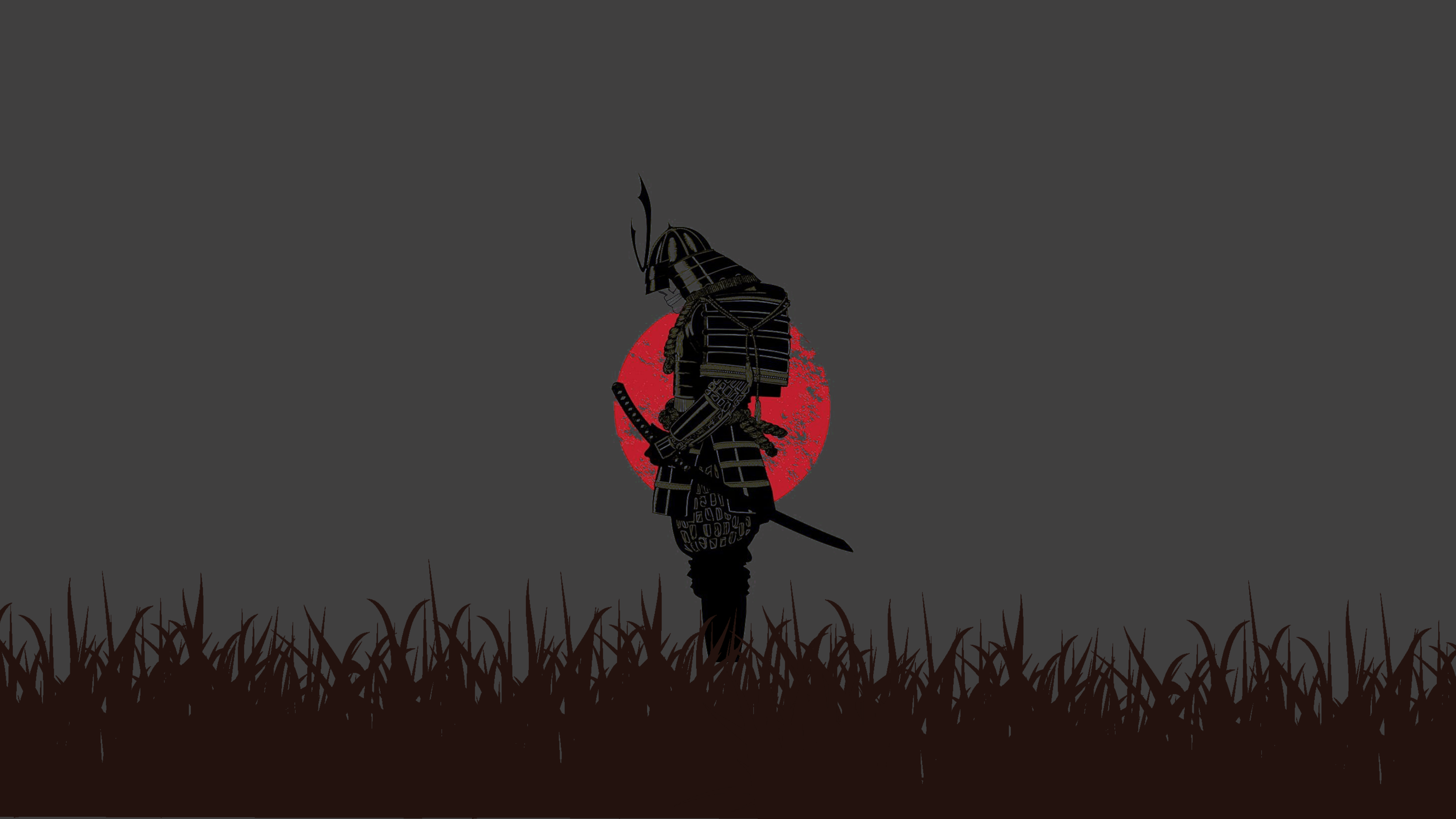Minimal Samurai [1920x1080] r/wallpaper