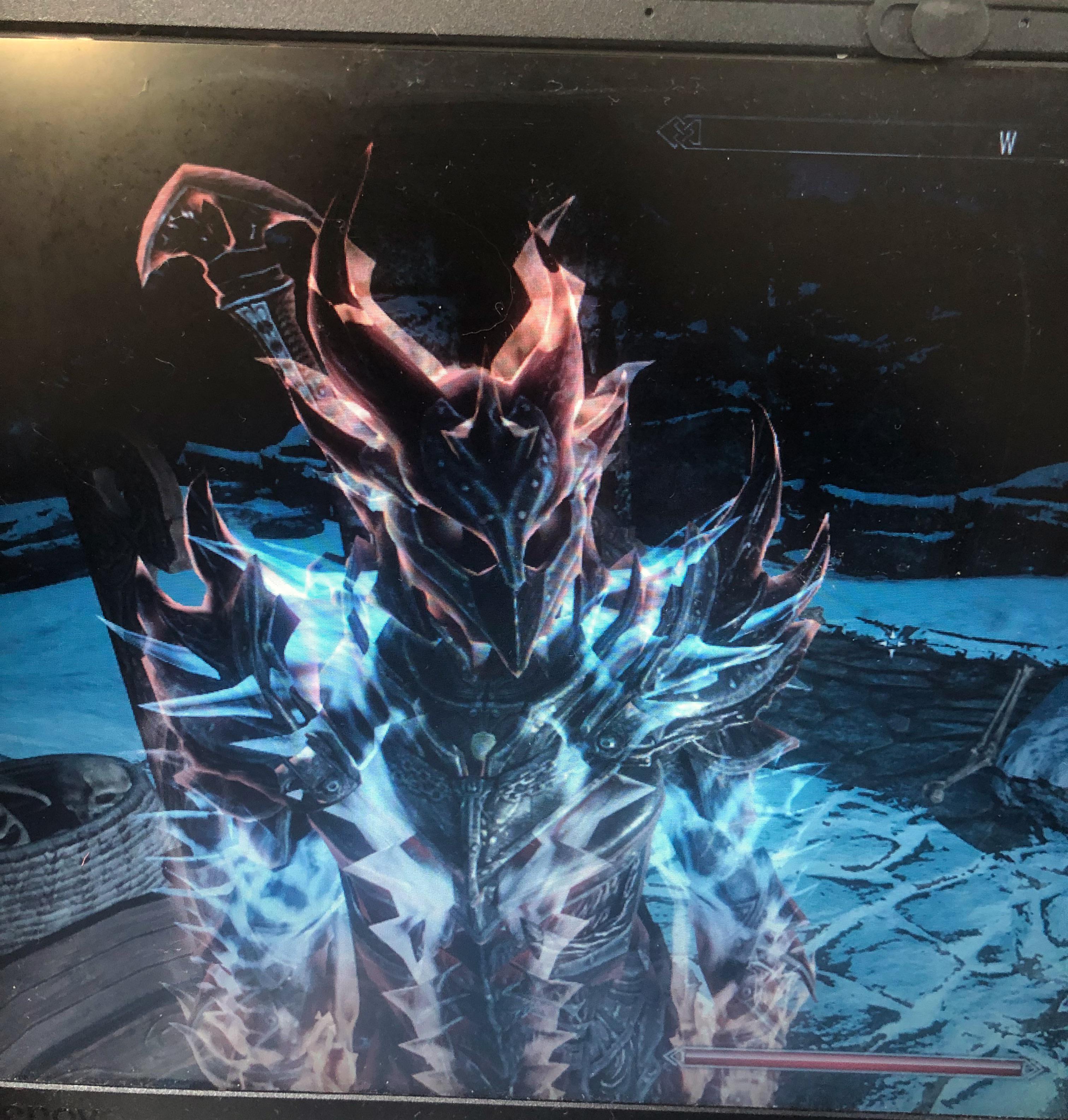 Gotta say the combo Daedric Armor + Dragon Aspect looks pretty badass