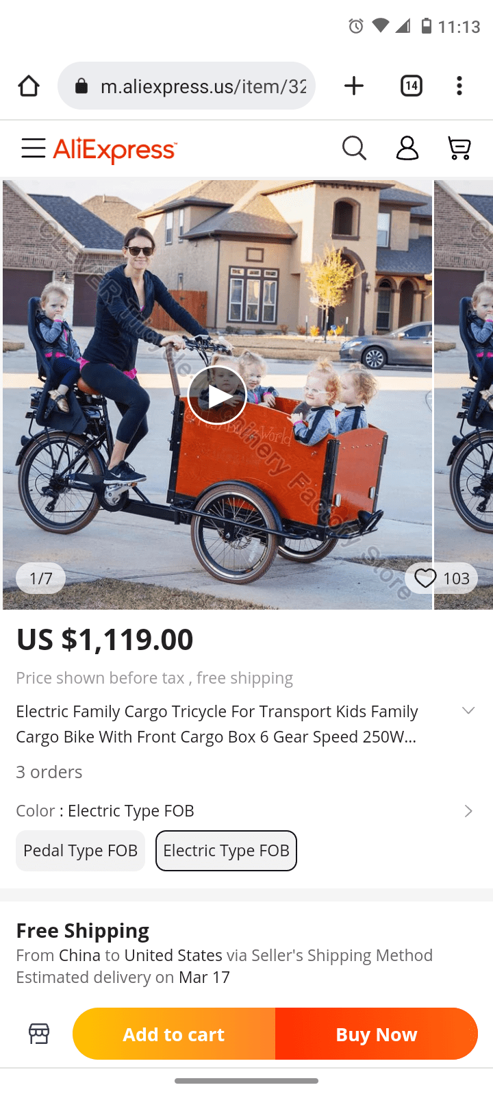 As far as I can tell, this is a nonbranded Bunch Bike, which retails