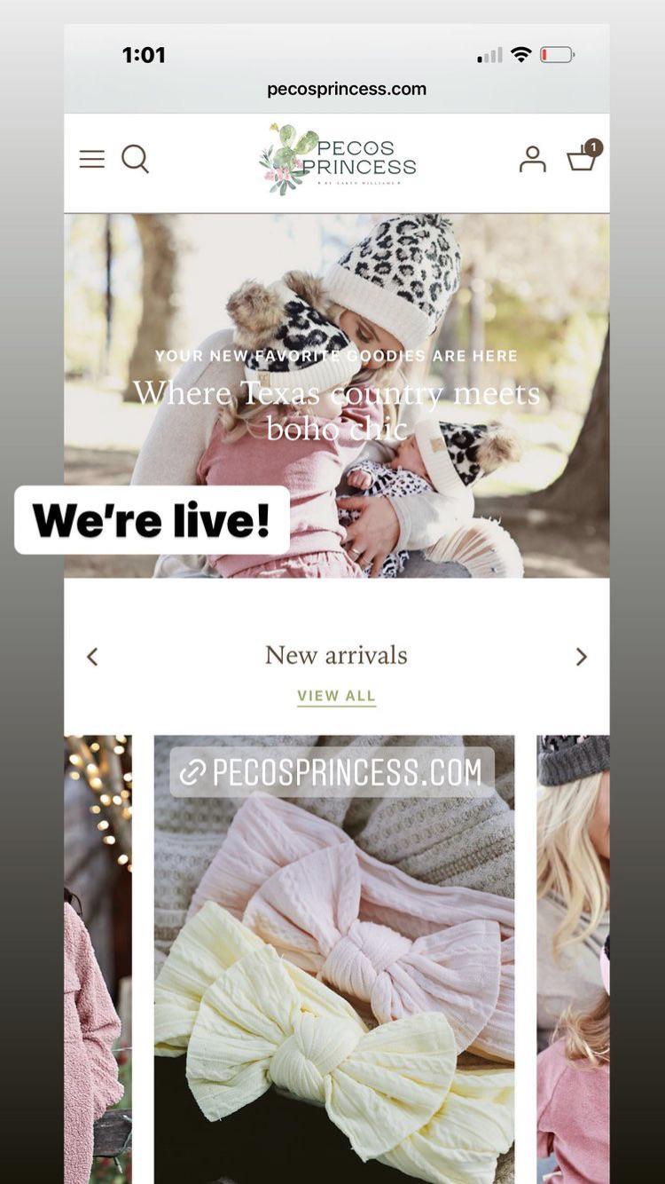 Her “boutique” (aka China resale is failing so she’s bringing in the big guns… her