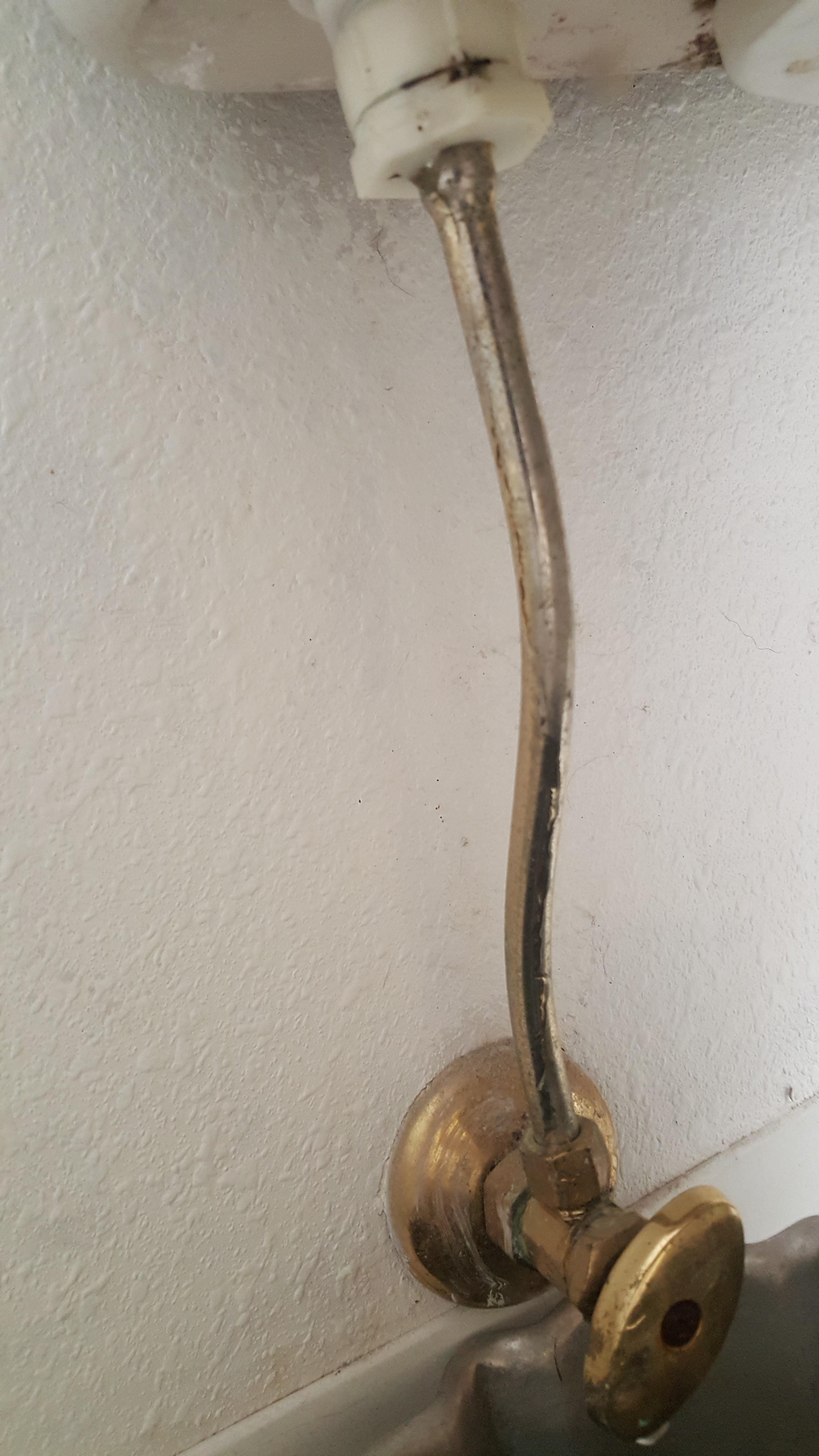 How would i go about repairing this? Its drip leaking from the white