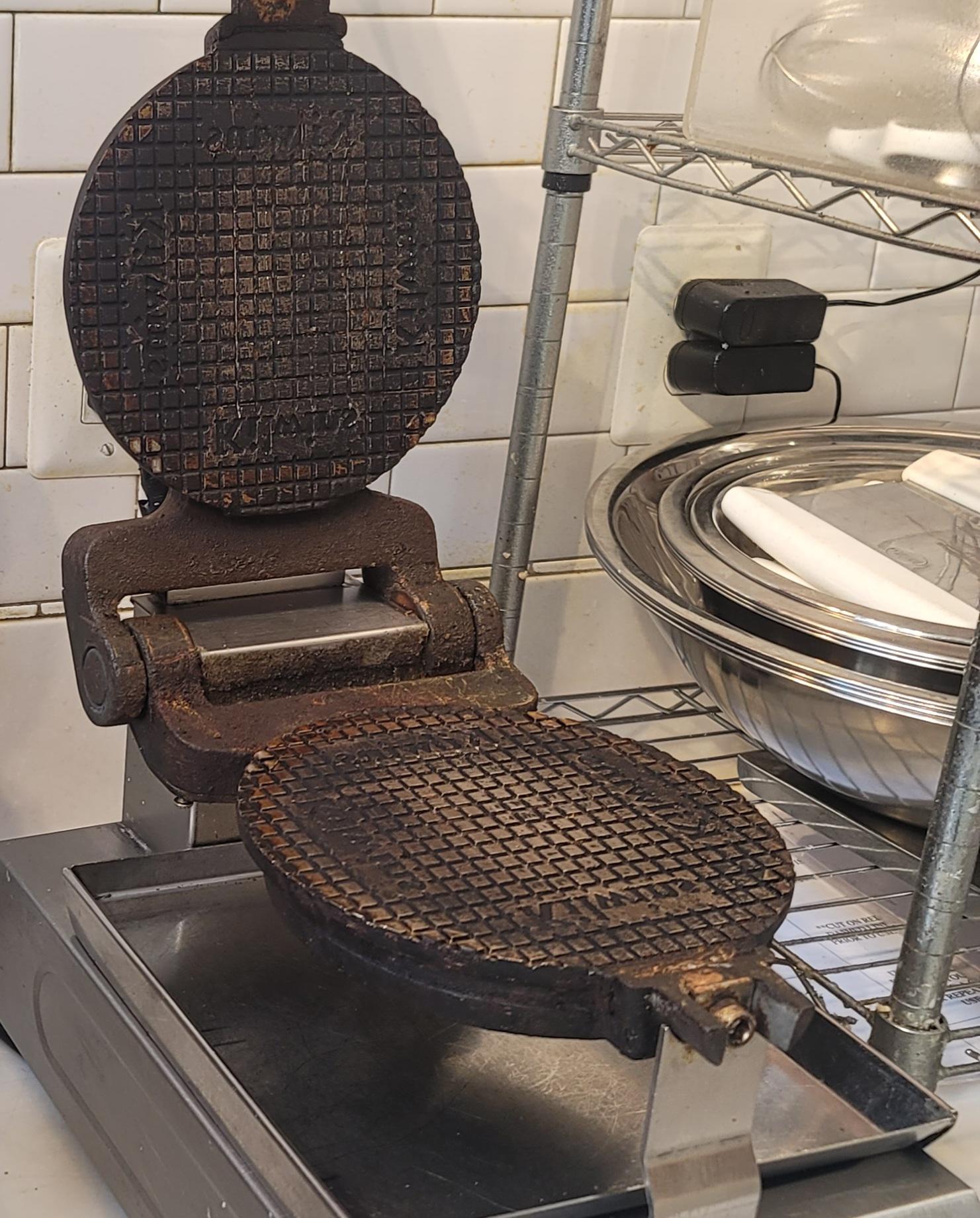 Help with waffle irons! How to get the baked on mess off? r/CleaningTips