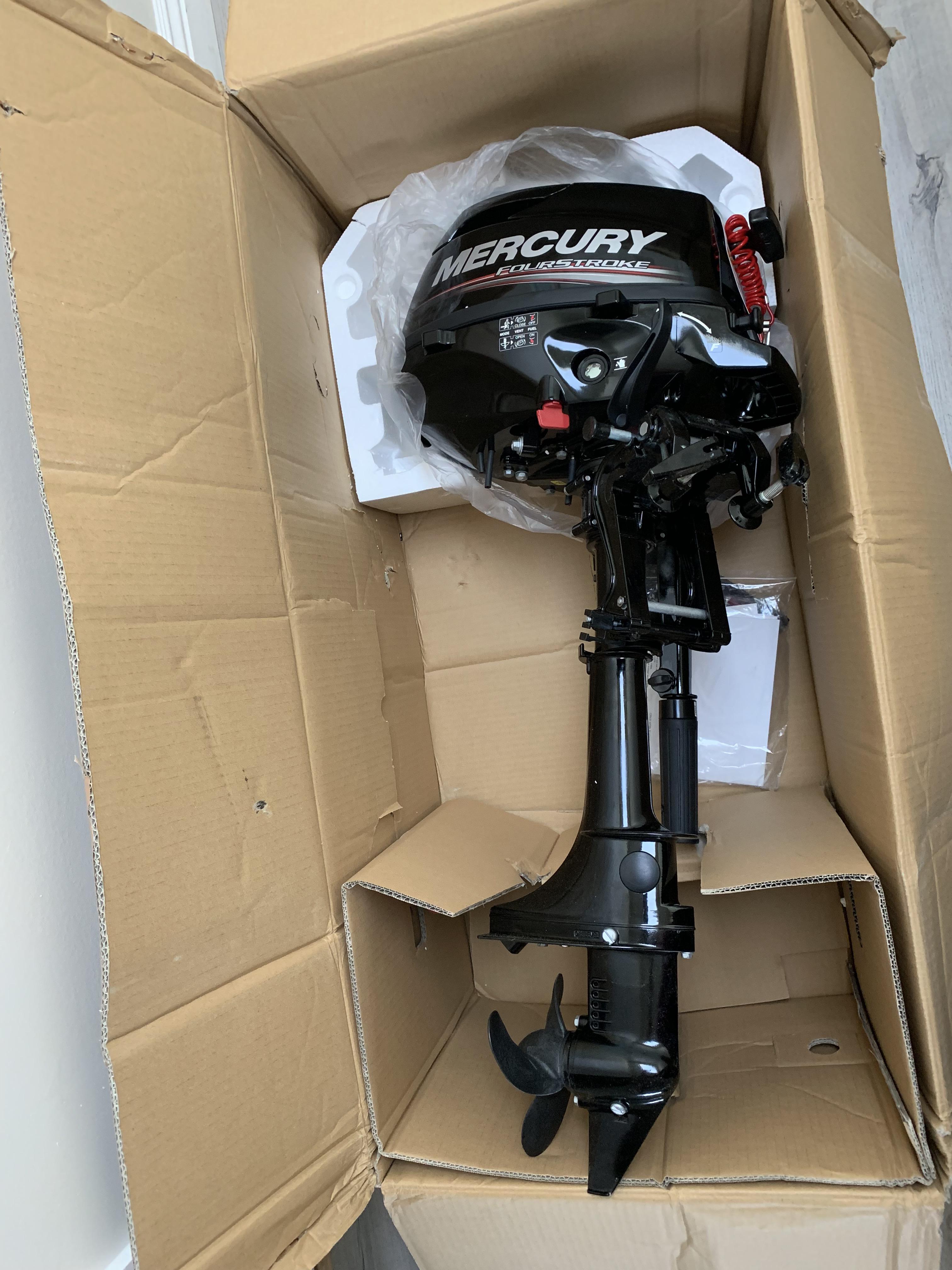 Just bought myself a kicker motor r/boating