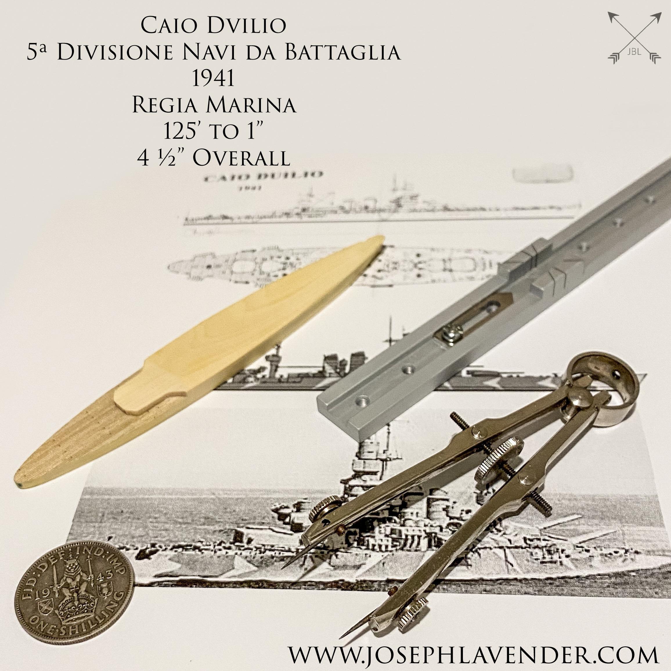 The Beginning. The Regia Marina Battleship Caio Duilio