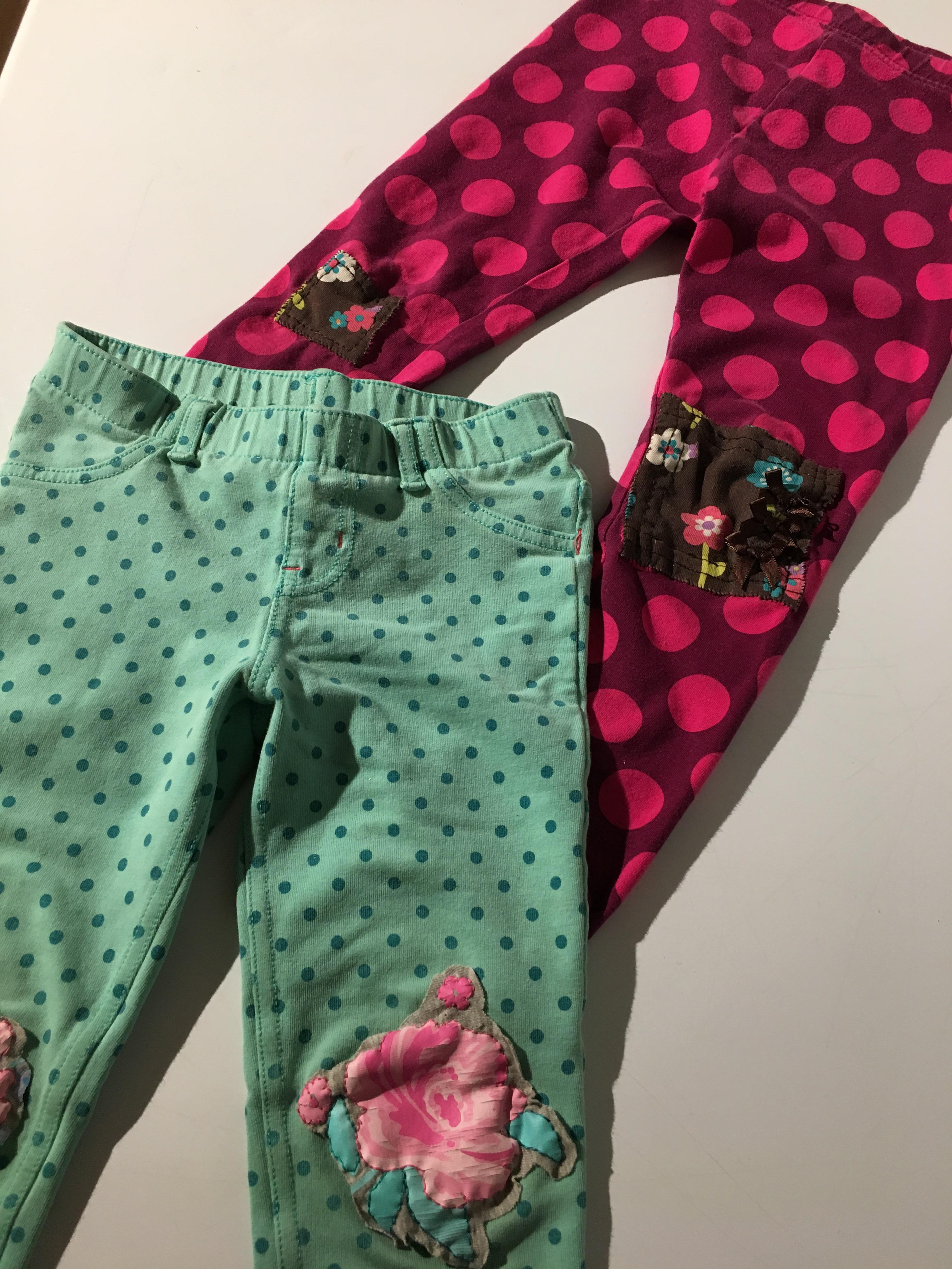 Finished another pair of freshly patched pants today. Again I used a