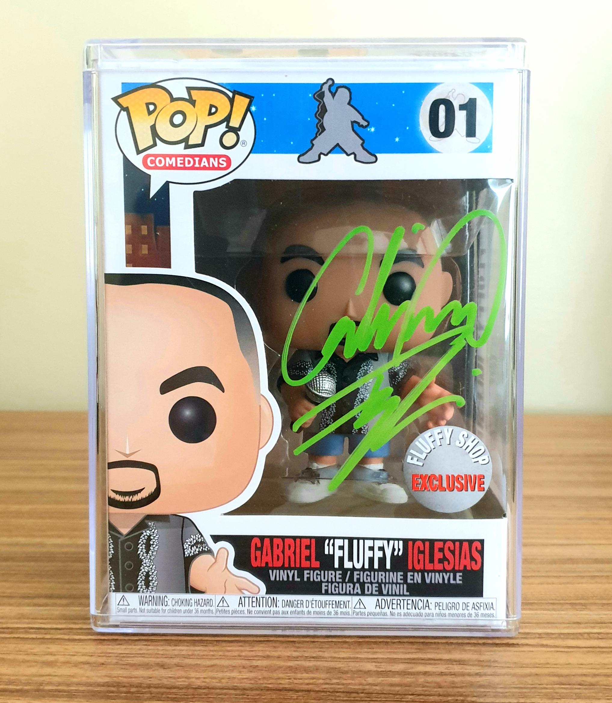 Gabriel "Fluffy" Iglesias signed pop. funkopop