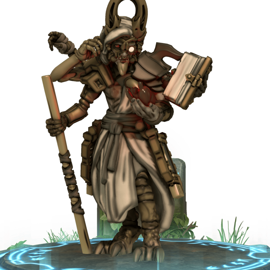 Sotha Sil, the Clockwork King of the ThreeinOne