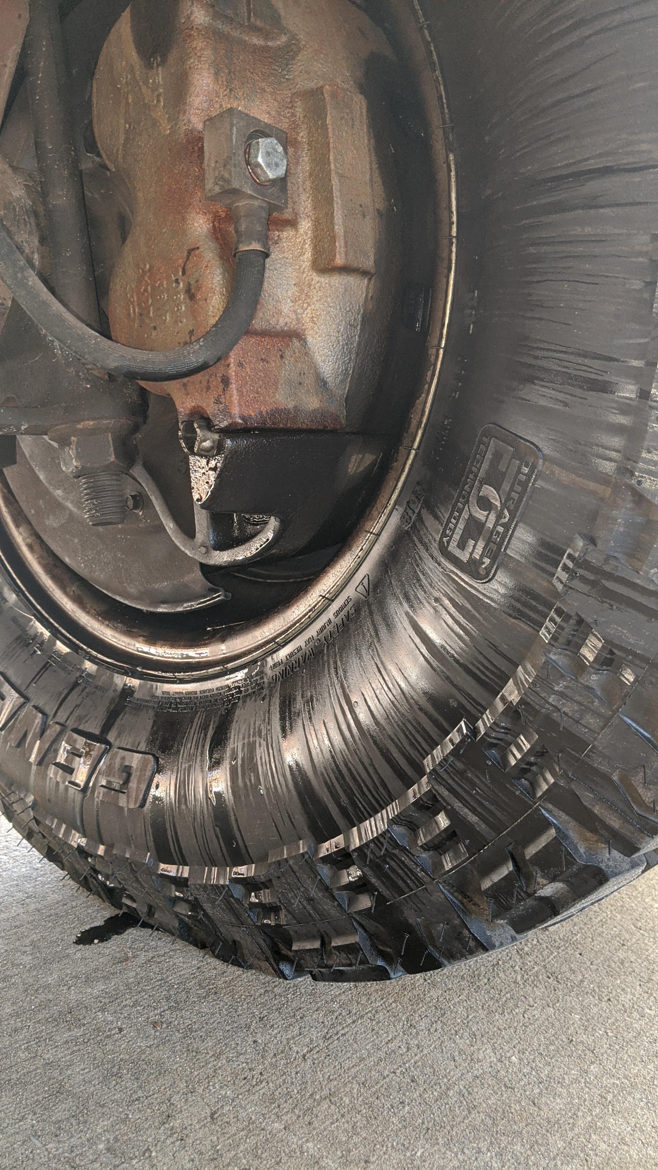 What would be the cause of this leak from my caliper? Is the caliper to