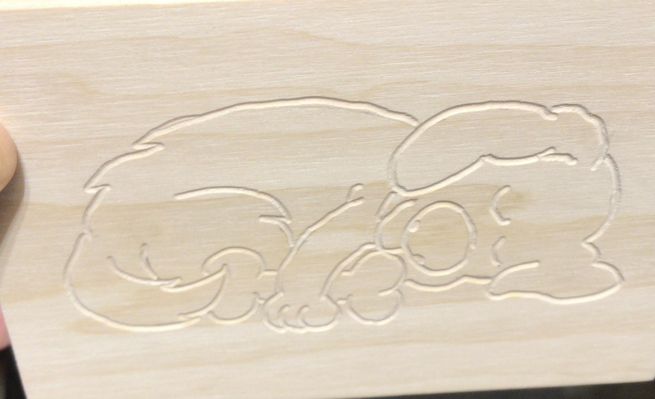 Does anyone have any tips on how to fill the engraving? I'd like it to be darker than the rest