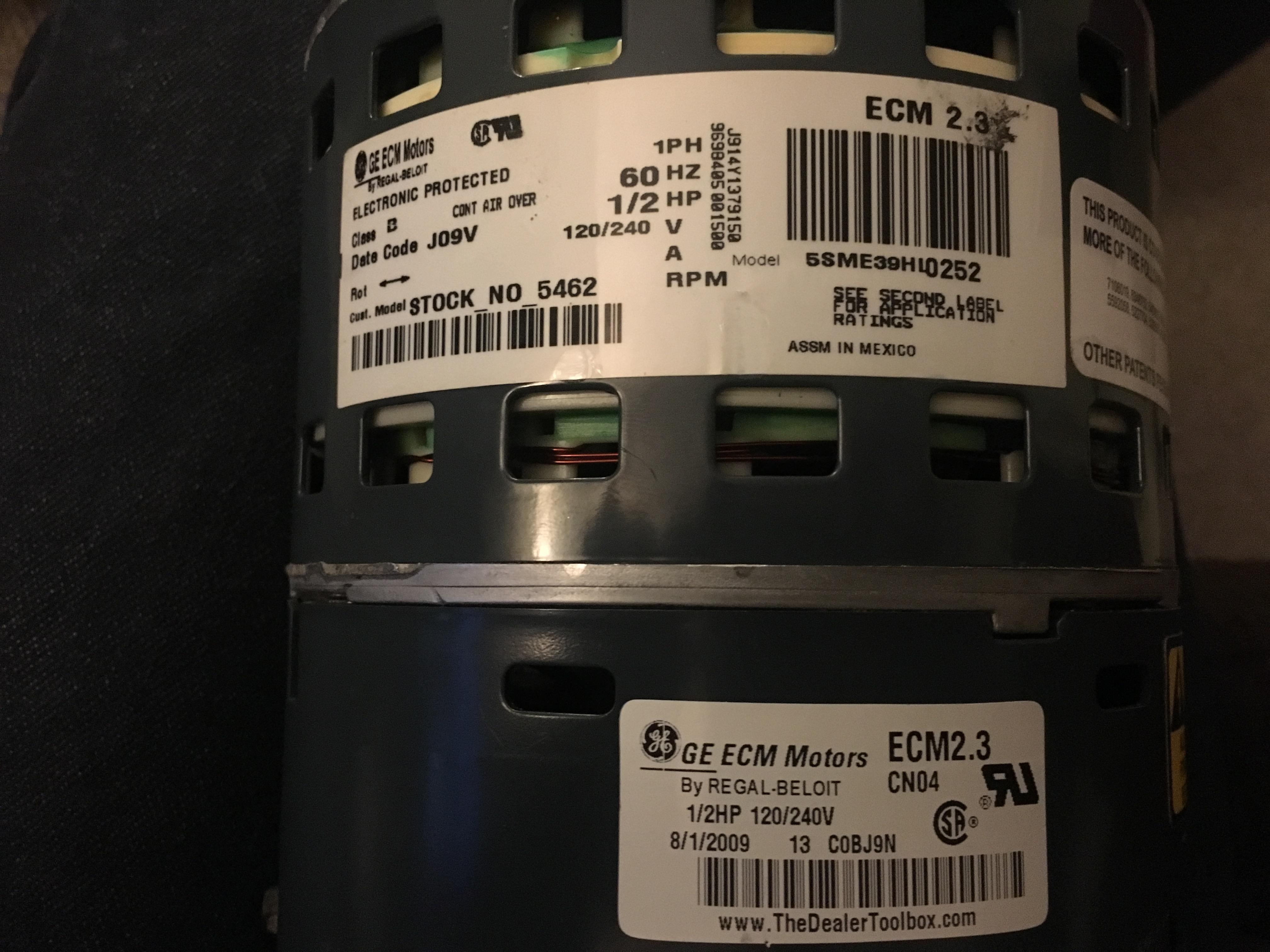 Furnace was diagnosed to have a bad blower motor. Is it possible for me